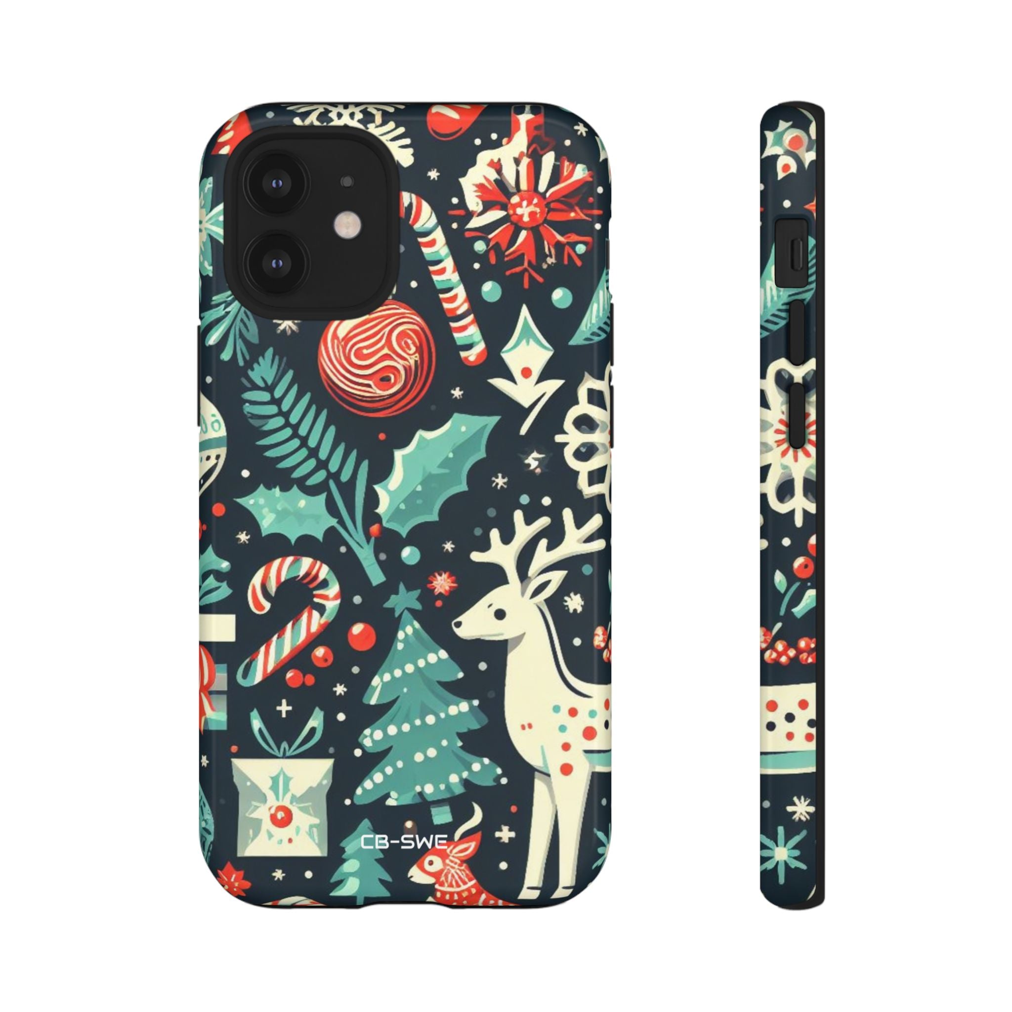 Festive Reindeer Dance - iPhone Case