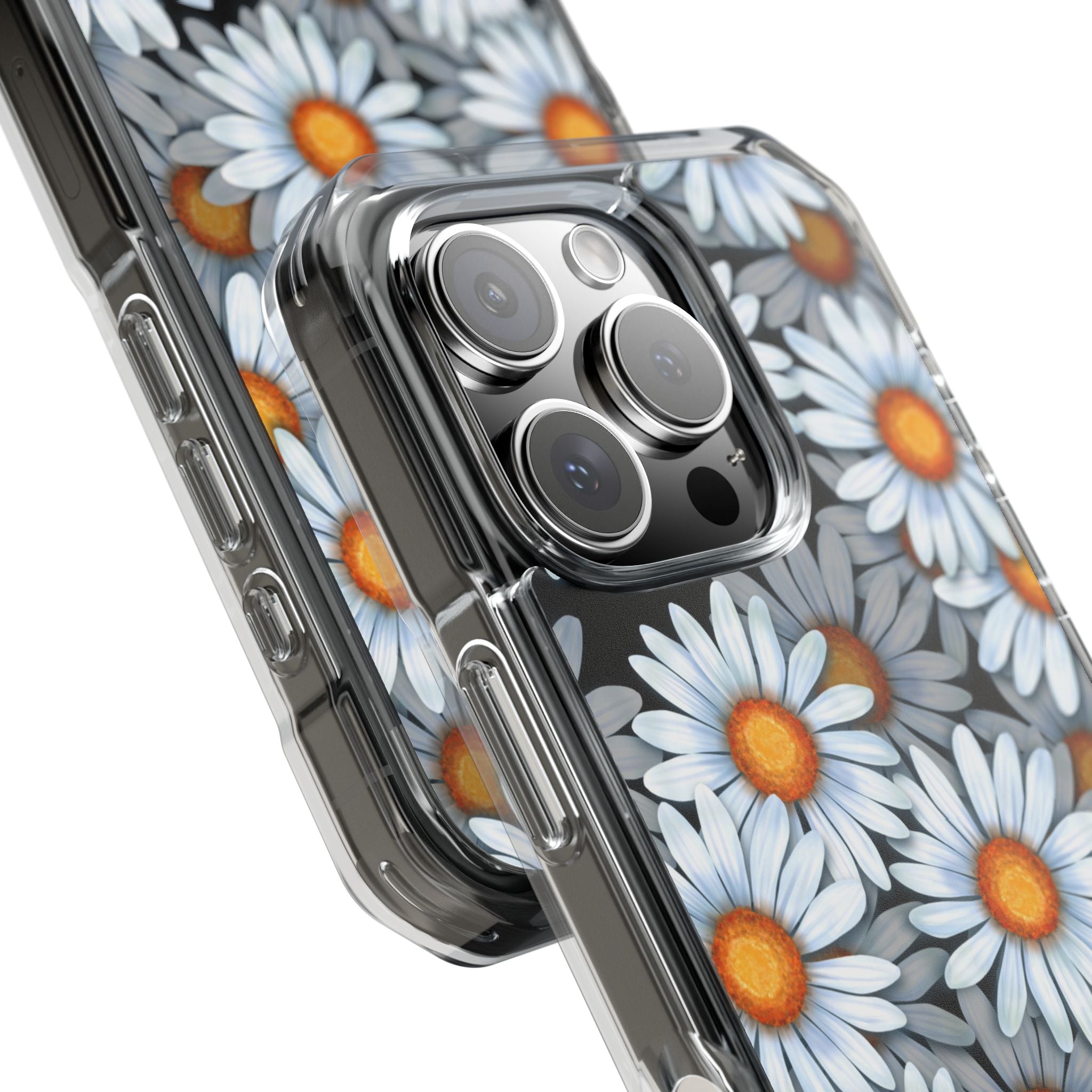 Daisies In Contrast iPhone Case - Impact