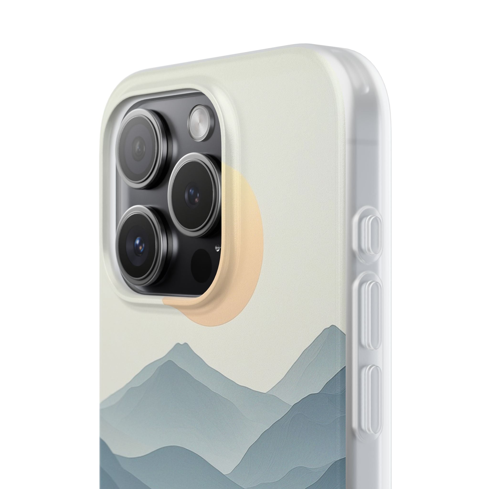 Golden Horizon iPhone 15 Pro Case - Soft