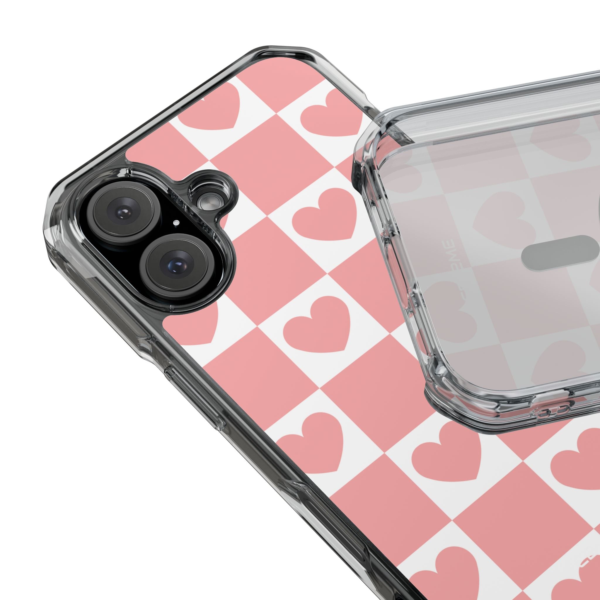 Love Checkered Harmony iPhone Case - Impact