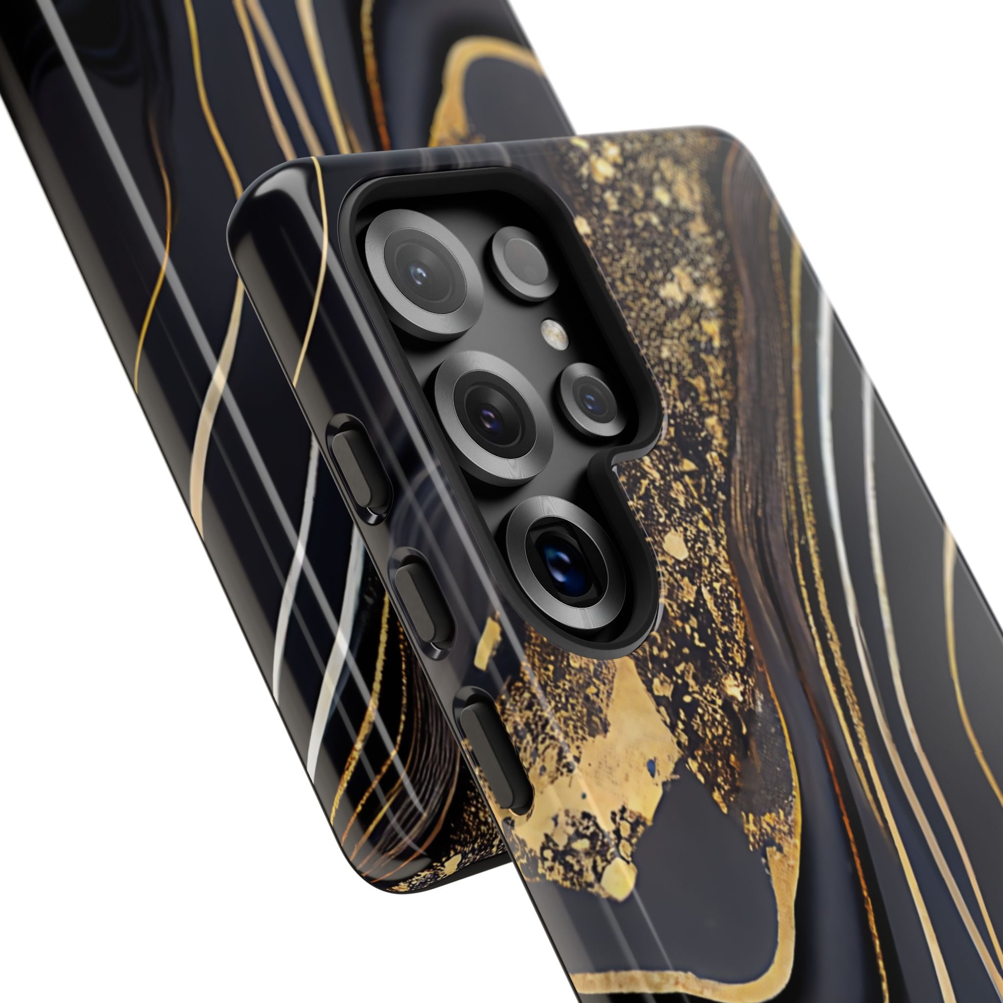 Elegant Gold Streams - Samsung Case