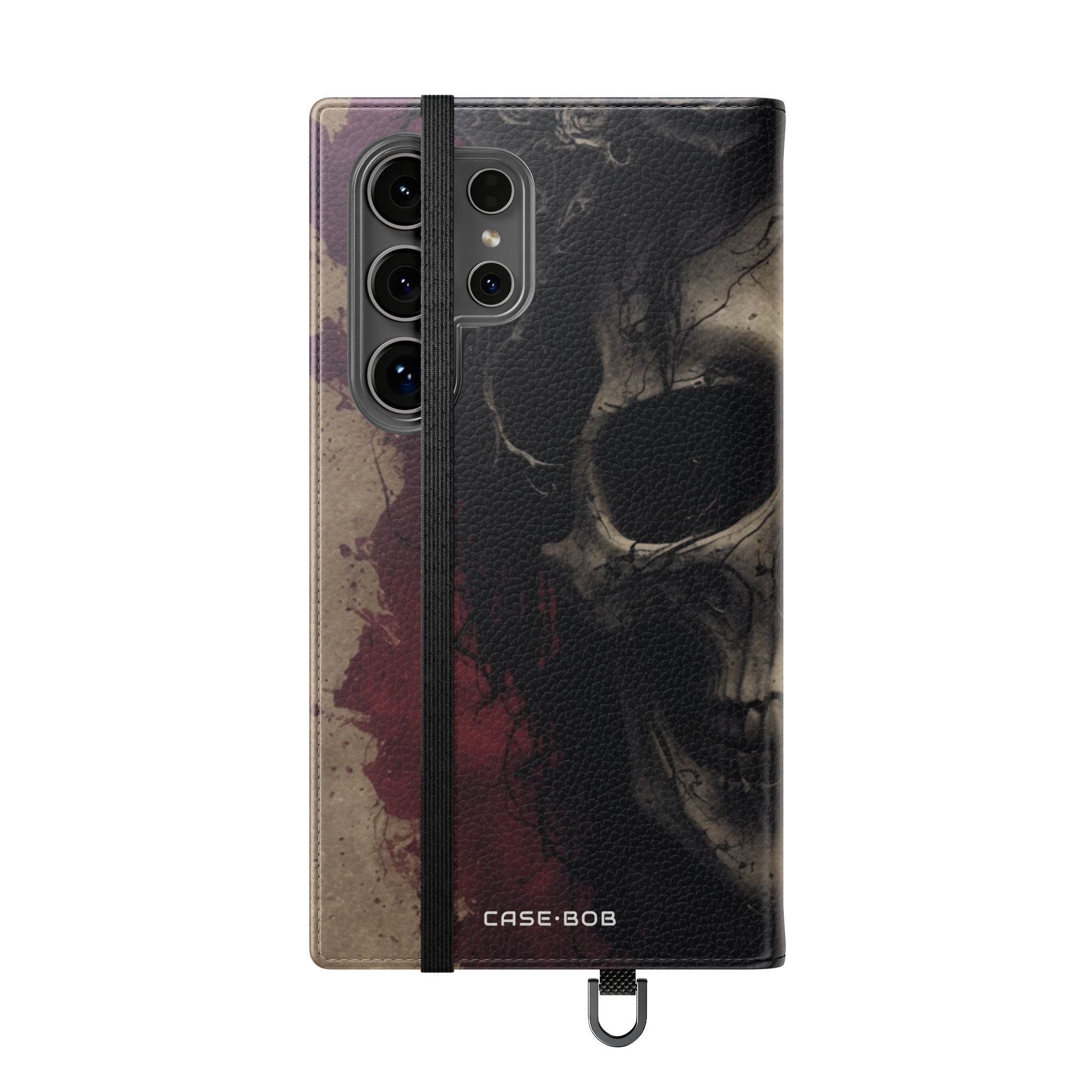 Winged Skull Rose - Samsung S24 Ultra Case - Wallet