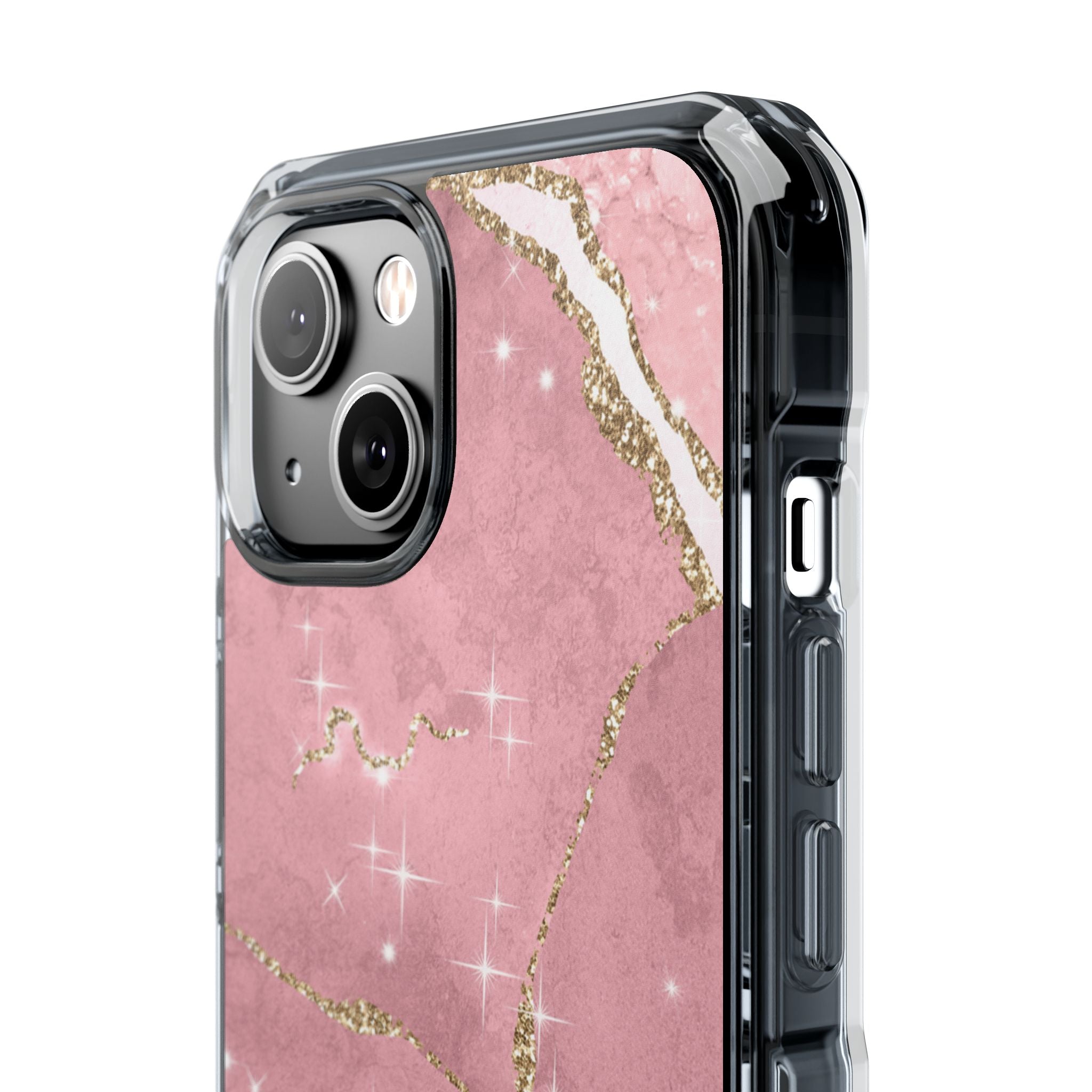 Pink Marble Luxe iPhone Case - Impact