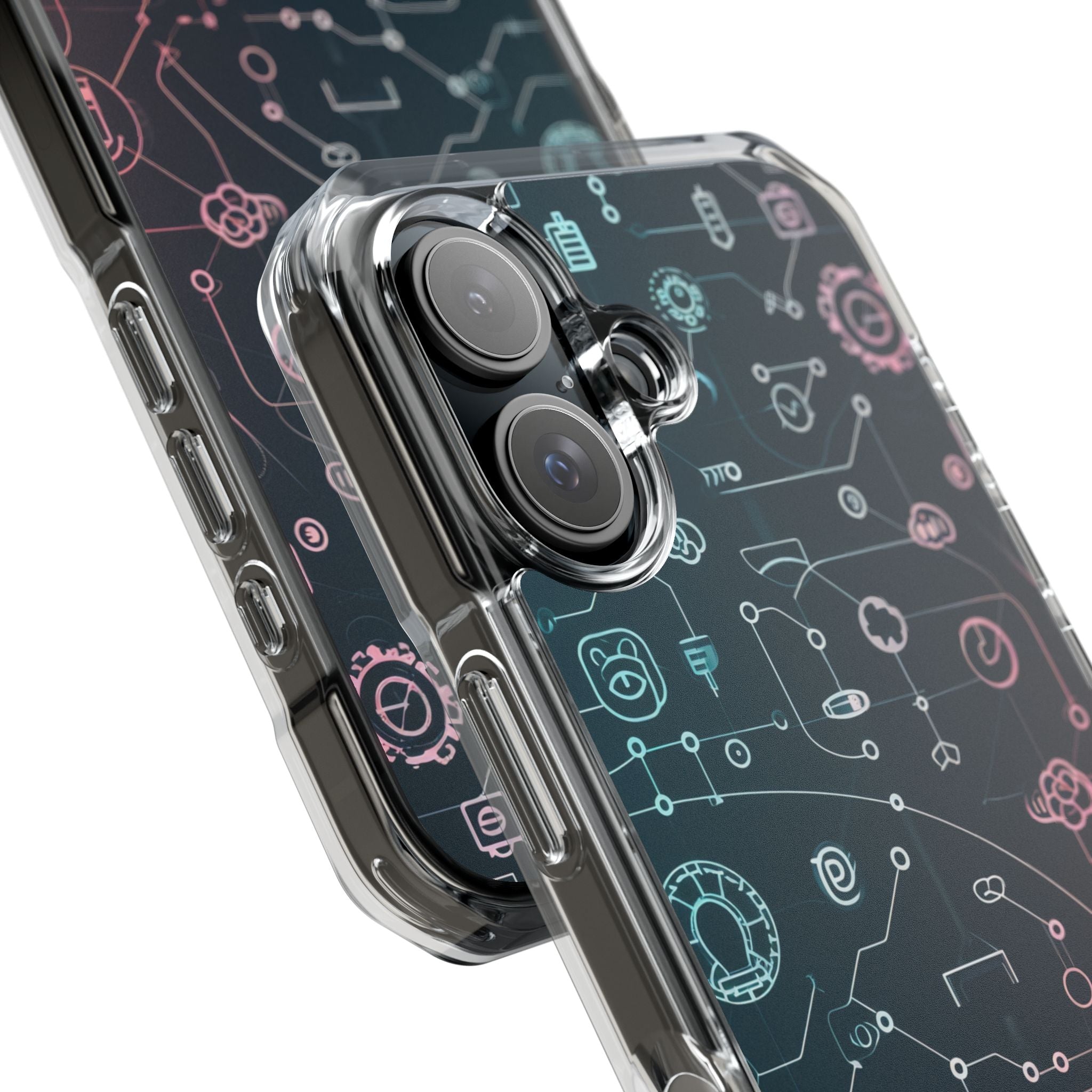 Digital Circuit Flow iPhone 16 - Impact Clear+