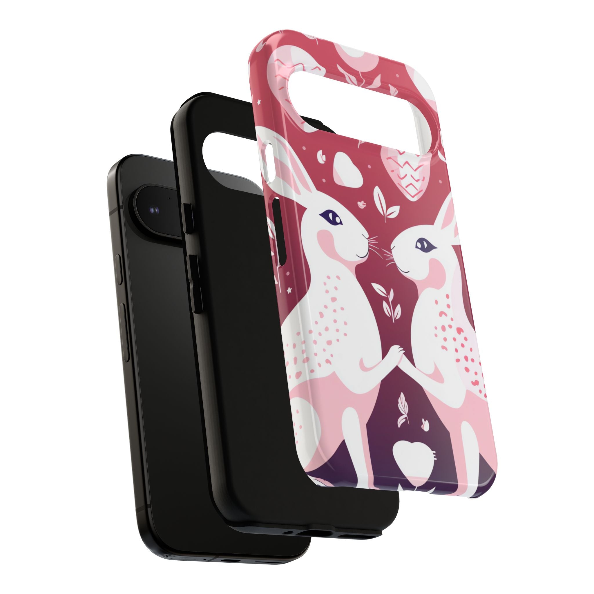 Rabbits Share Joy - Google Pixel Case