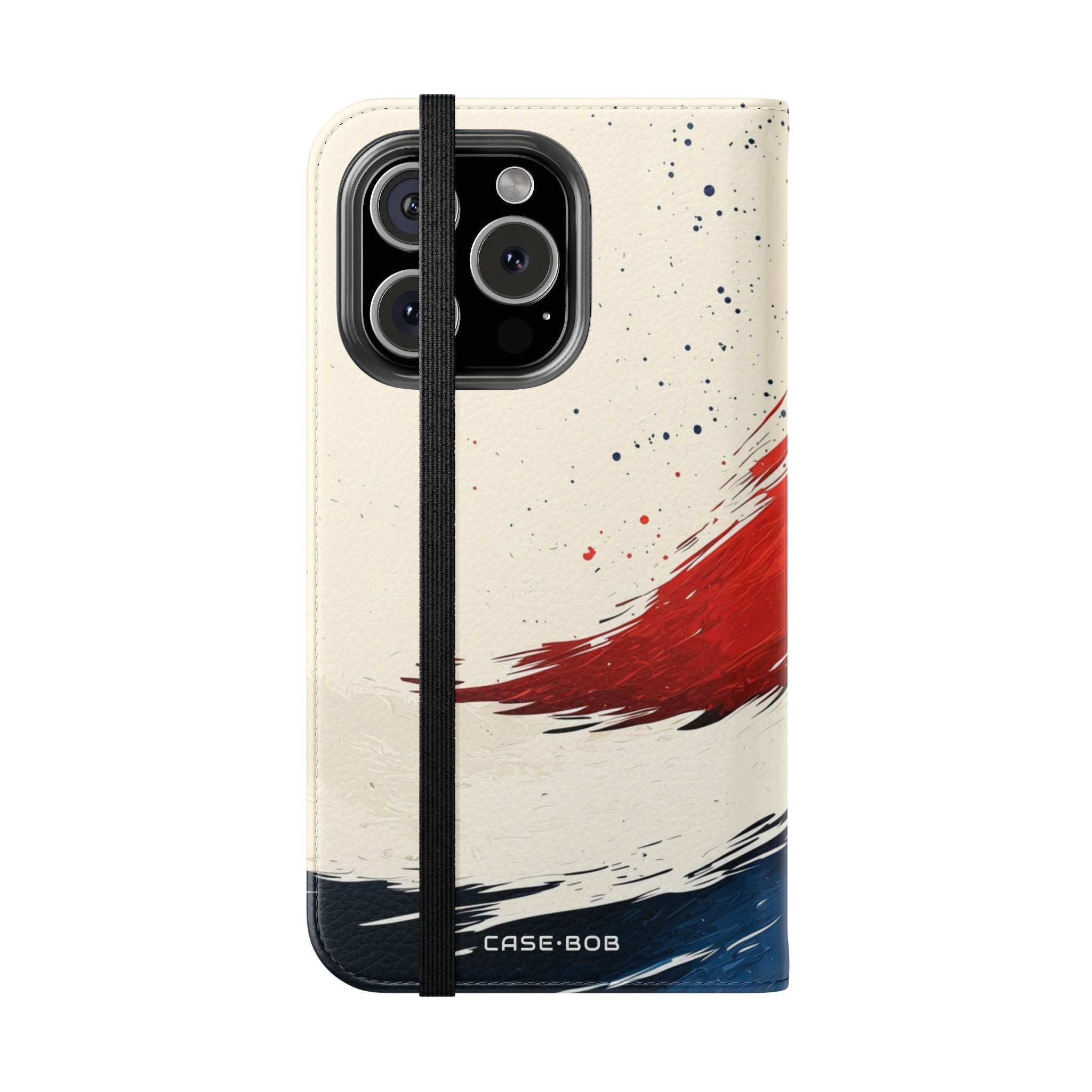 Crimson Sweep - iPhone 16 Pro Case - Wallet