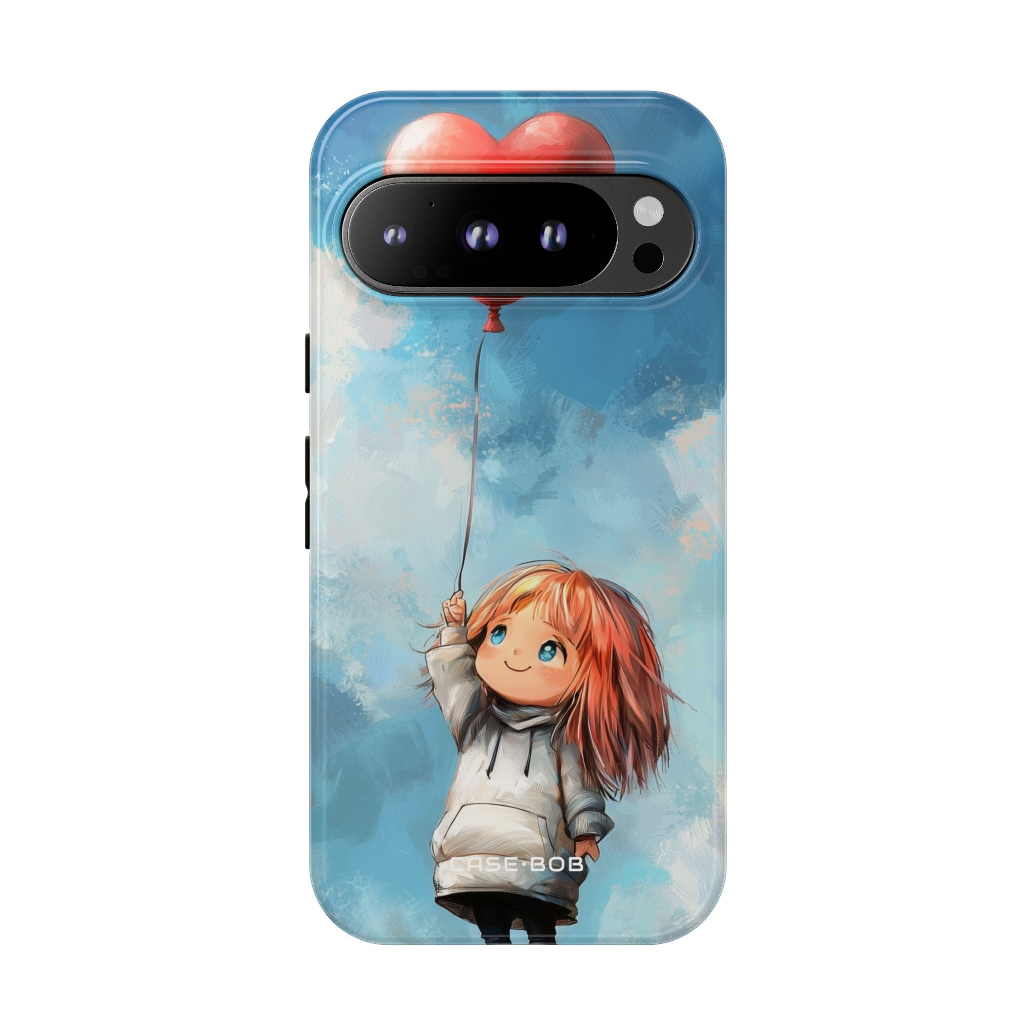 Heart Balloon Whimsy Google Pixel 9 Pro Case - Tough