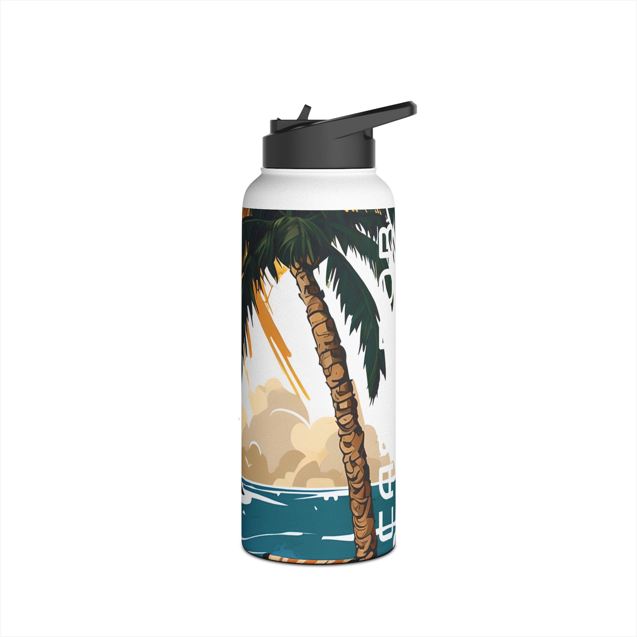 Palm Sunscape - Ruostumattomasta teräksestä valmistettu vesipullo