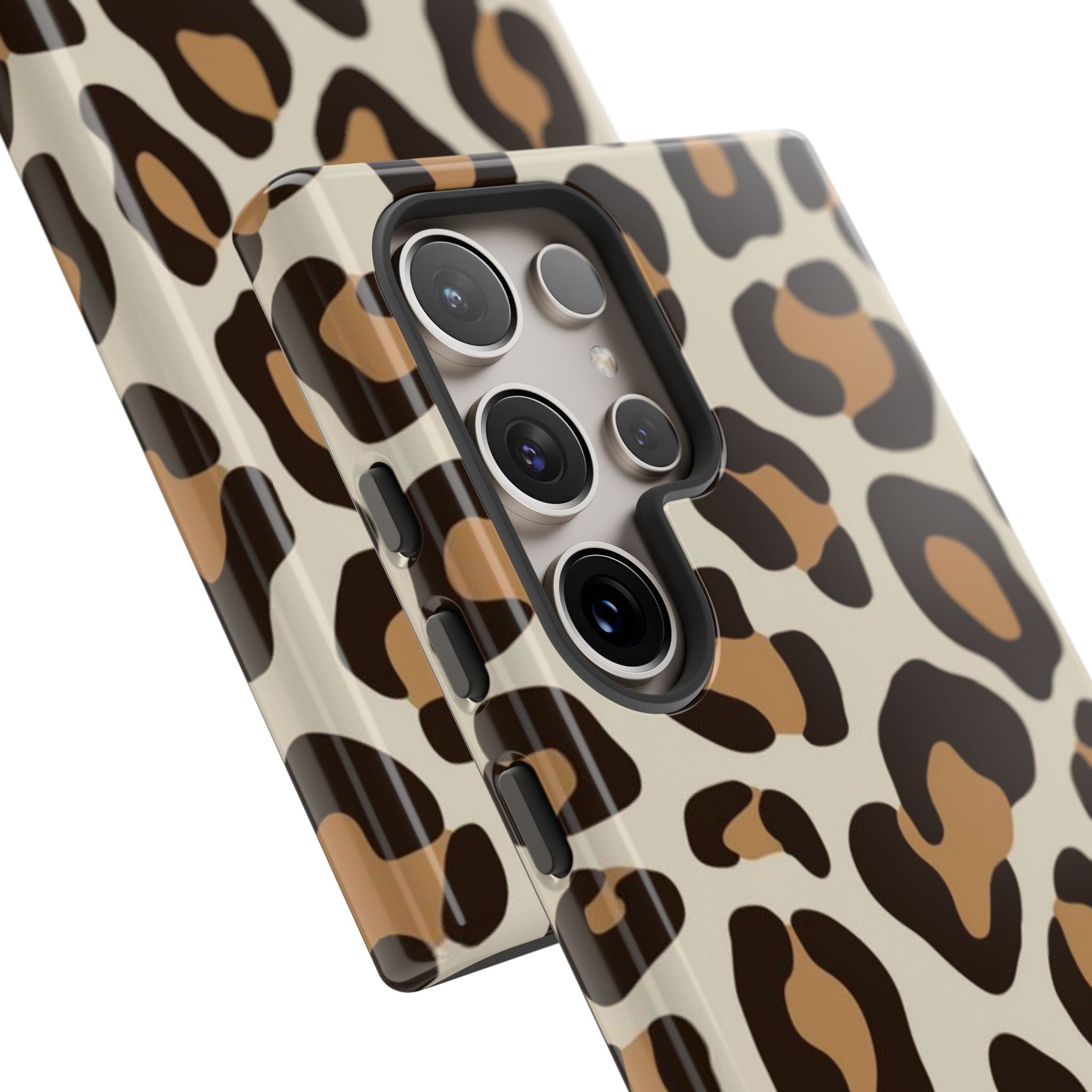 Leopard Print Elegance - Samsung Case