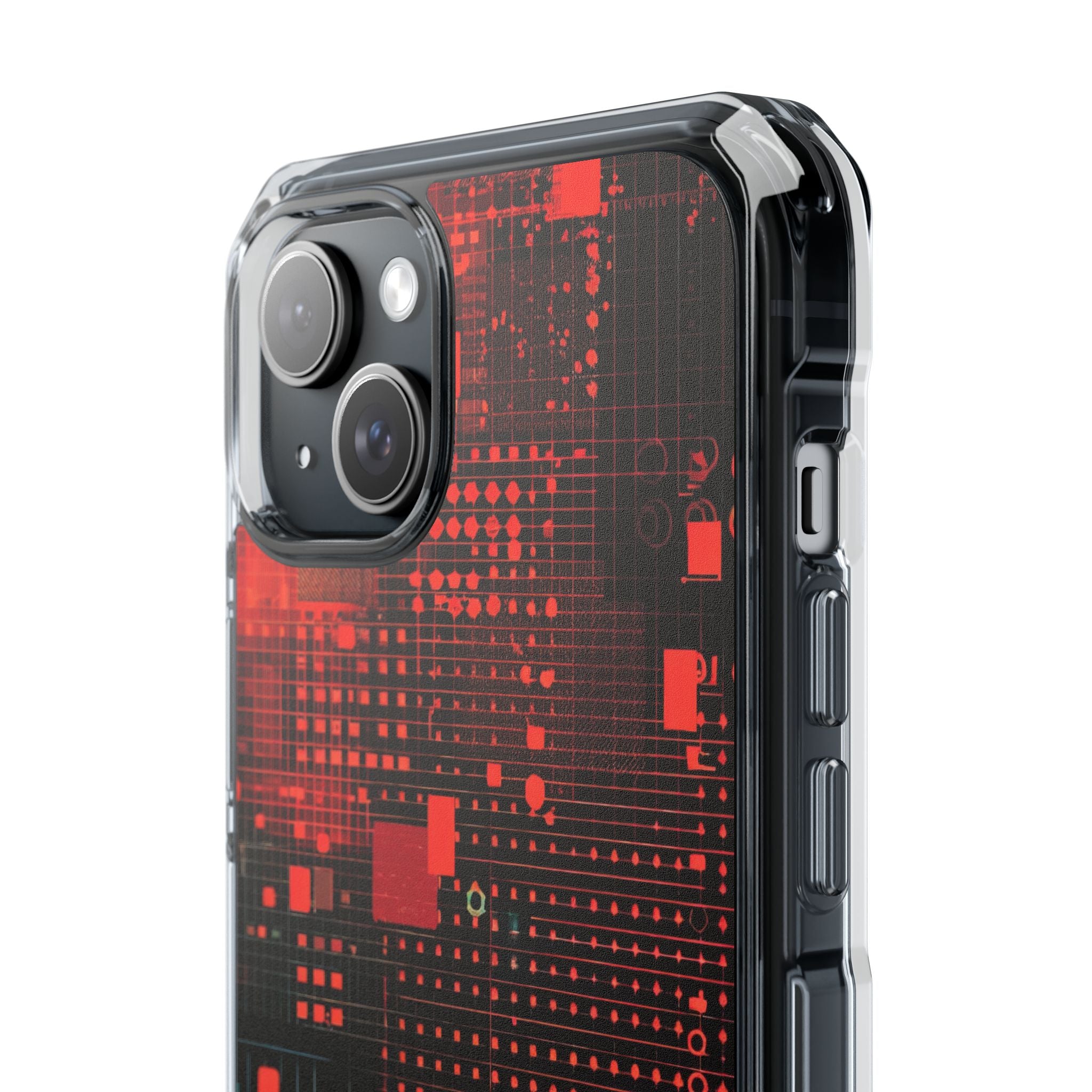 Grid Fusion iPhone 15 Plus Case - Impact