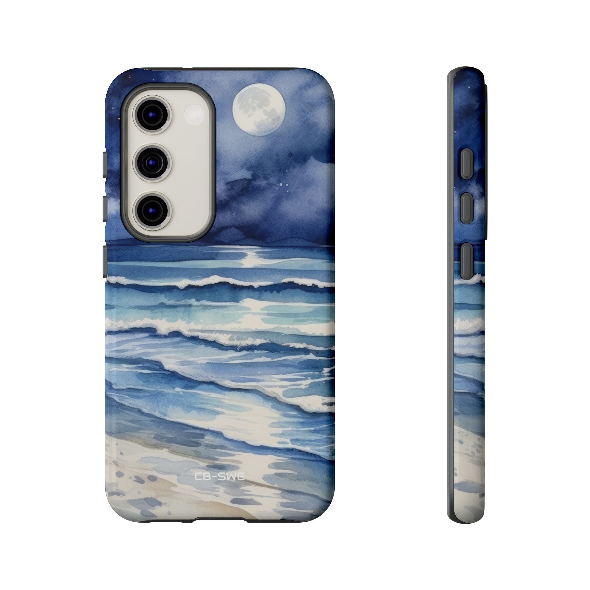Moonlight Reflects Waves - Samsung Case