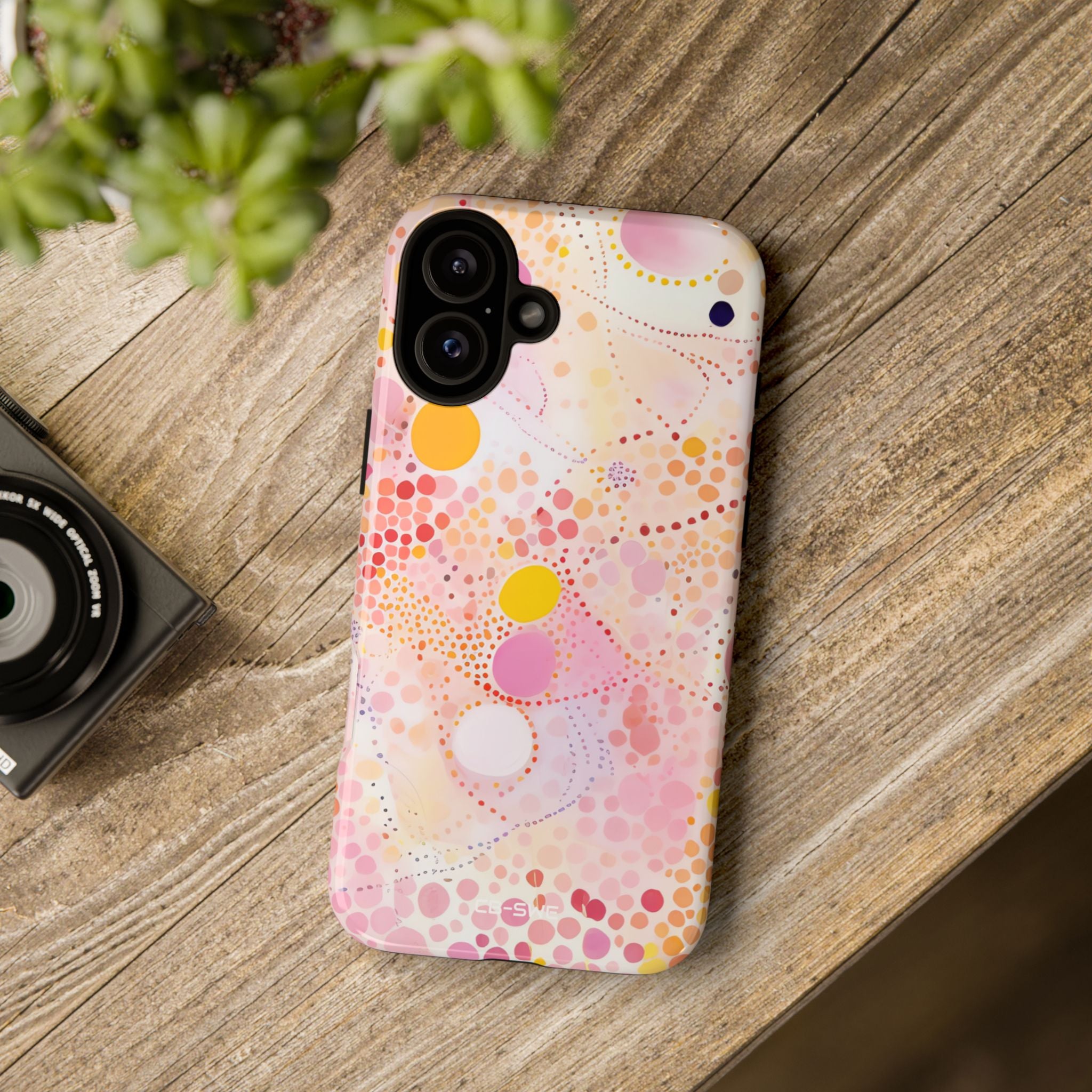 Bubbles Dance Light - iPhone Case