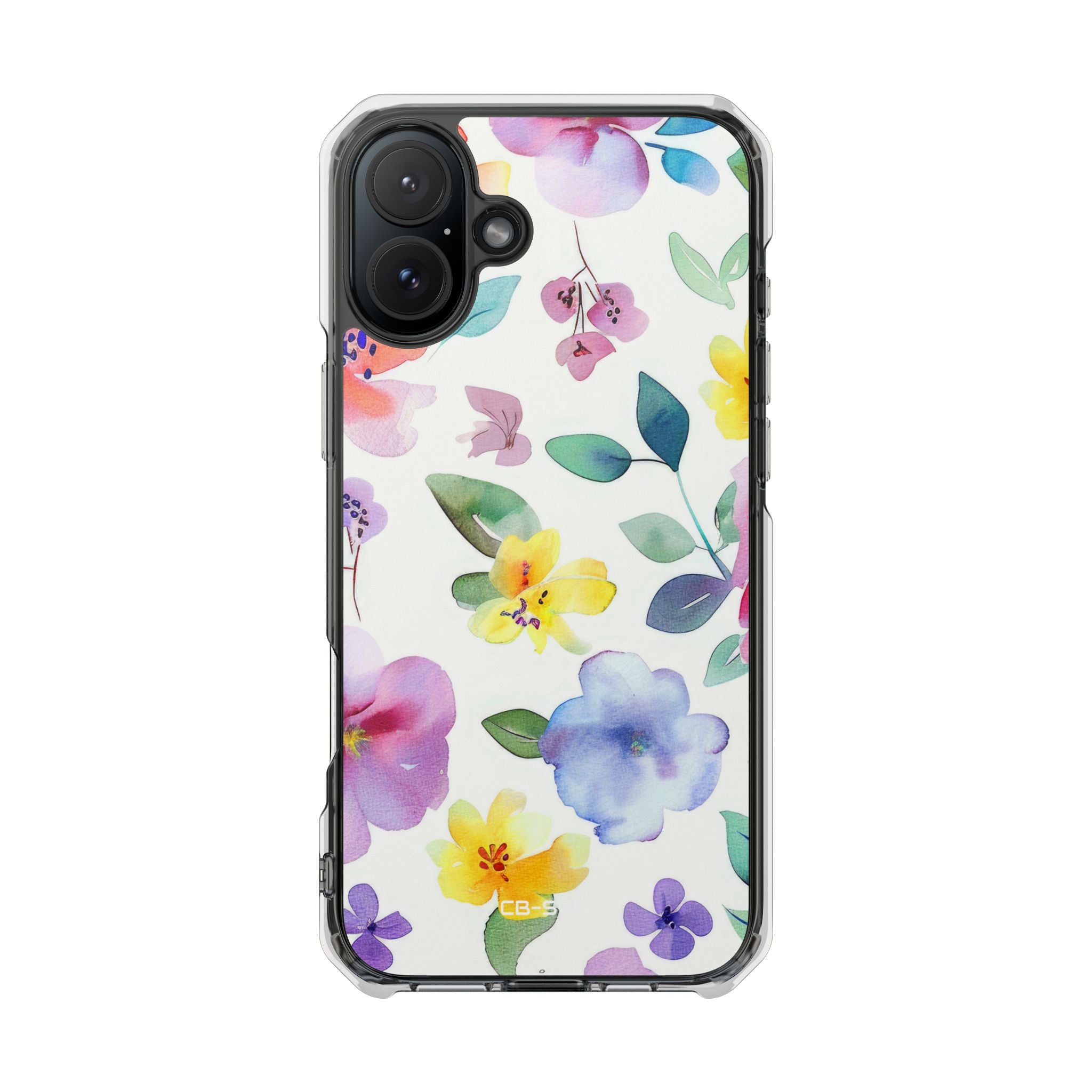 Whimsical Watercolor Florals iPhone Case - Impact