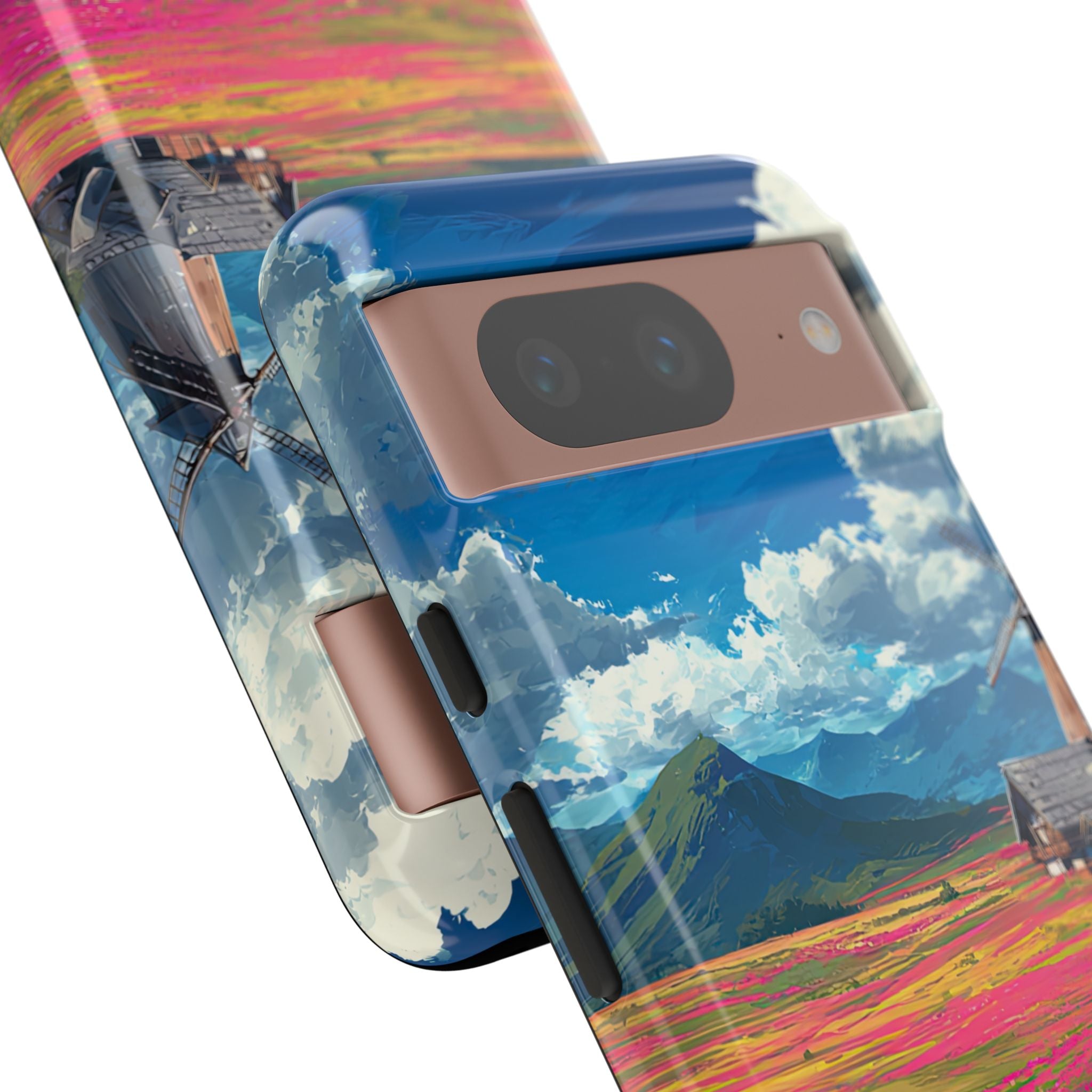 Impressionistic Summer Windmill - Google Pixel Case