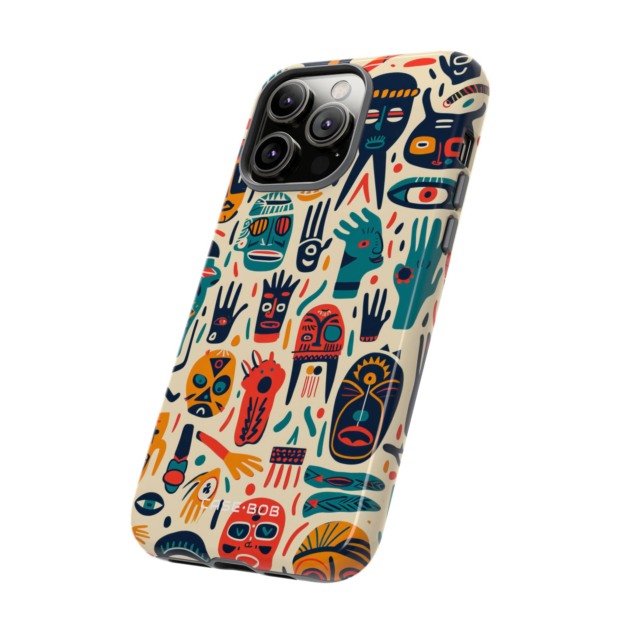 Vivid Faces iPhone 14 Pro Max Case - Tough