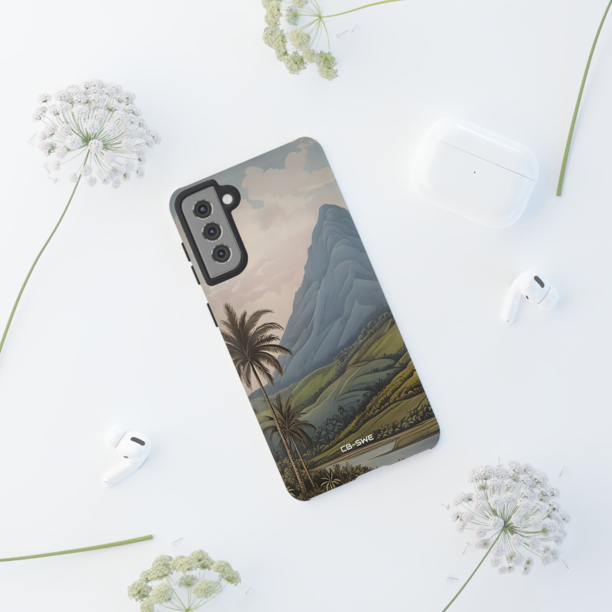 Serene Mountain Oasis - Samsung Case