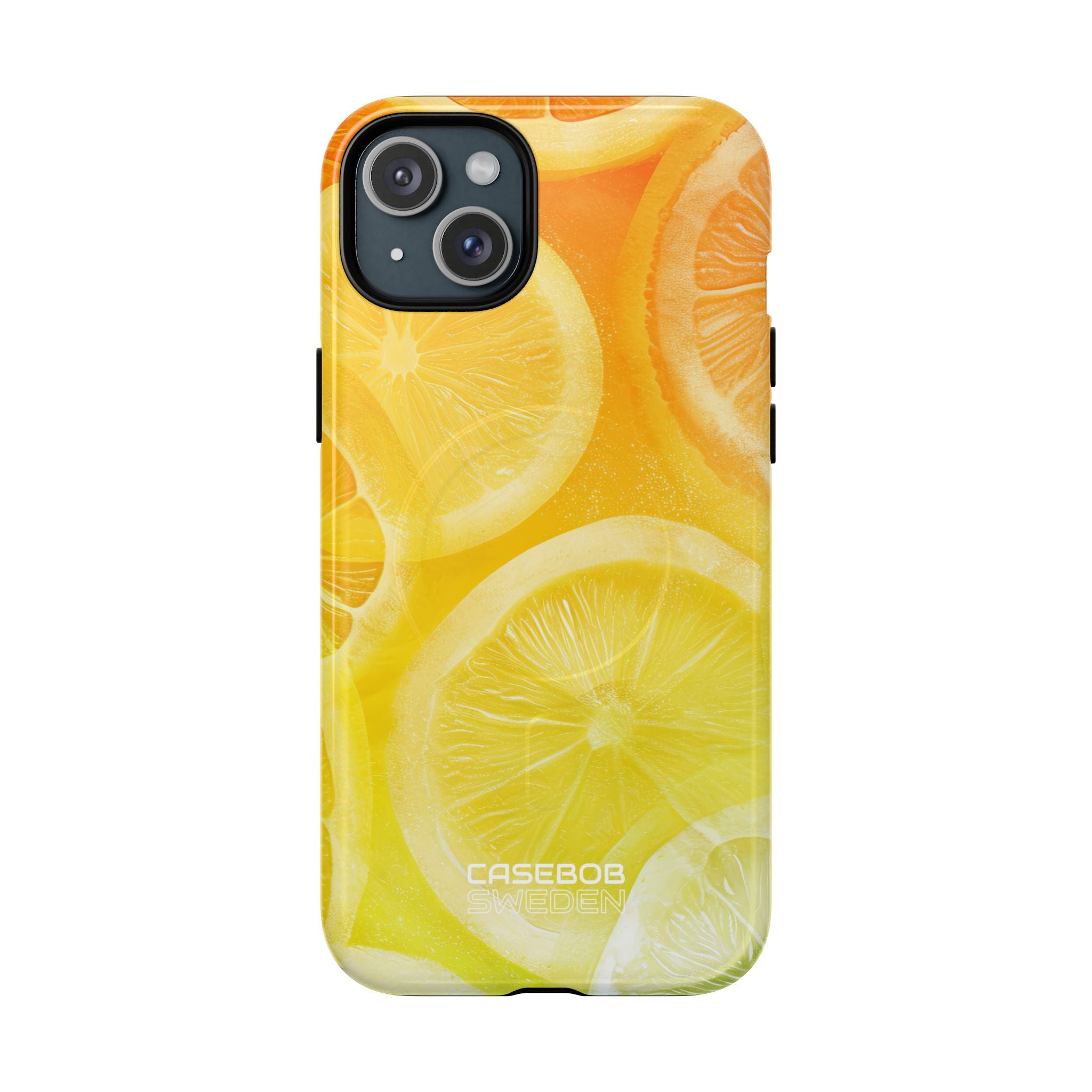 Citrus Splash Burst iPhone 15 - Tough+