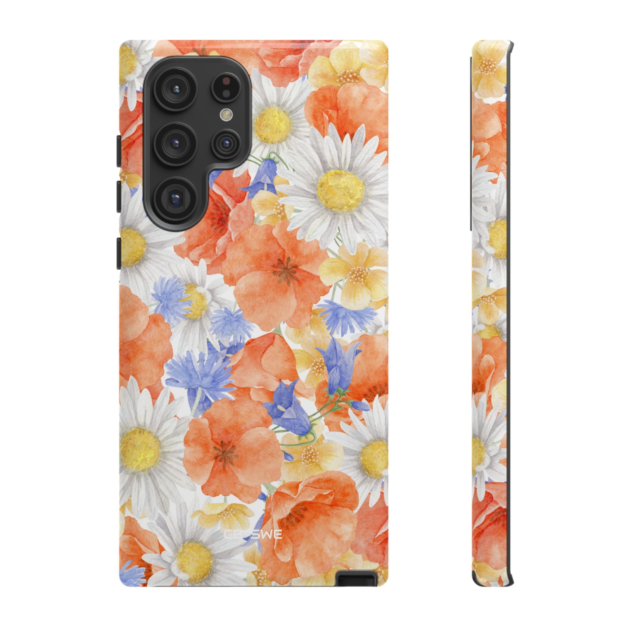 Watercolor Floral Harmony - Samsung Case