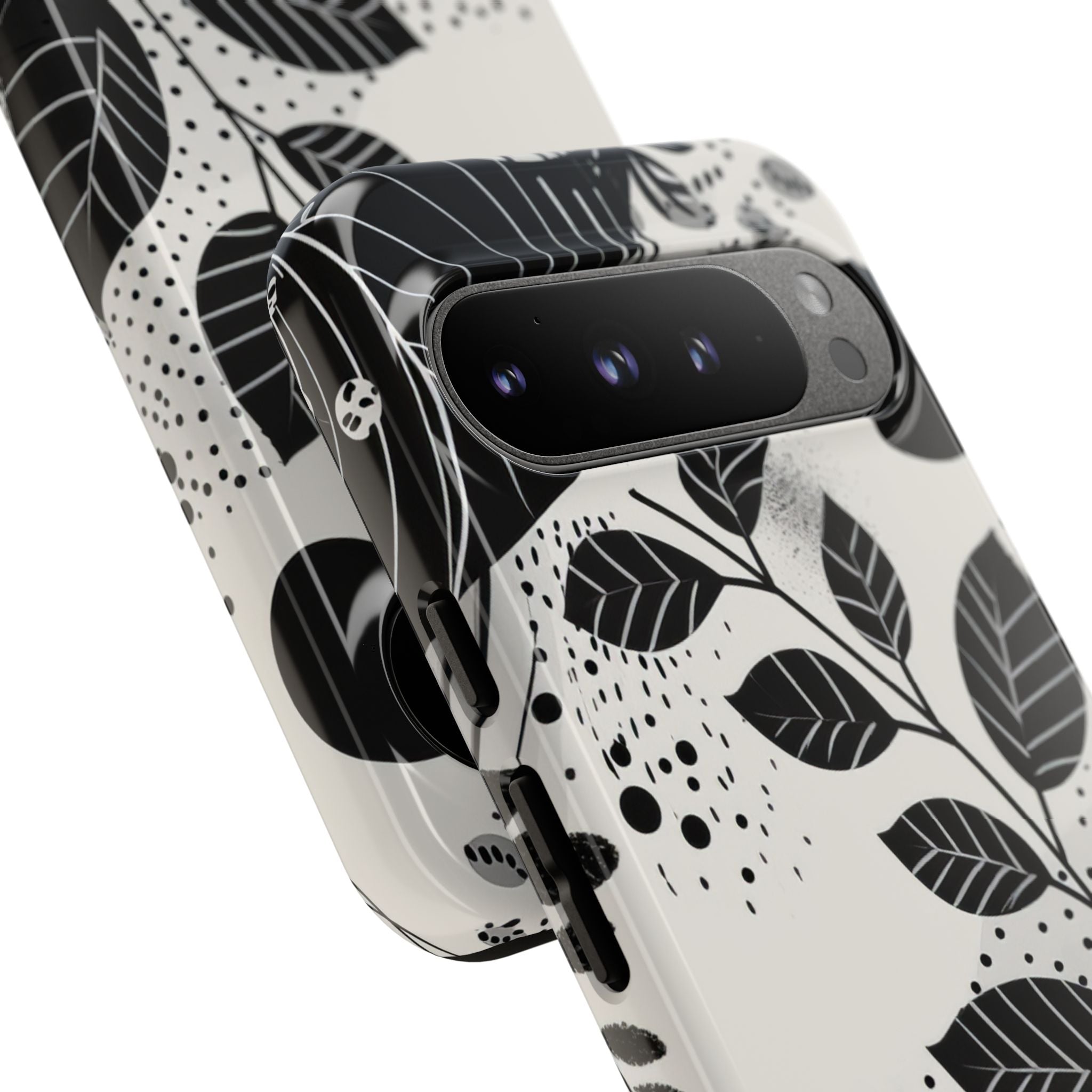 Ritmo di foglie monocromo Google Pixel 9 - Tough