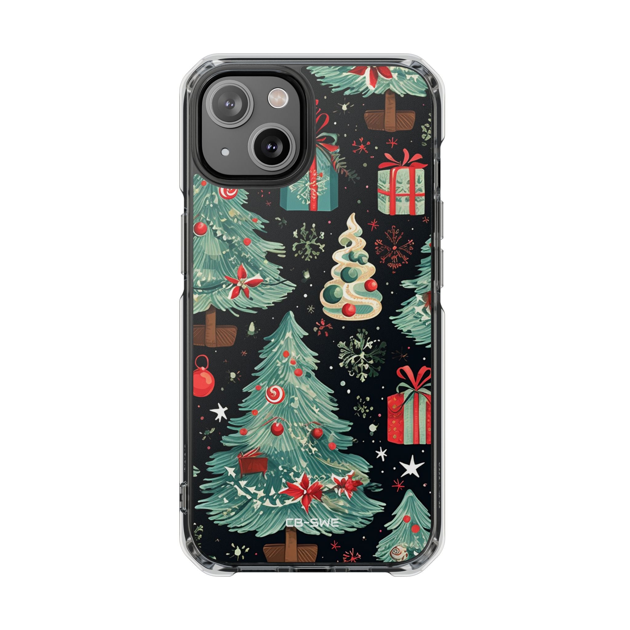 Christmas Trees Sparkle iPhone Case - Impact