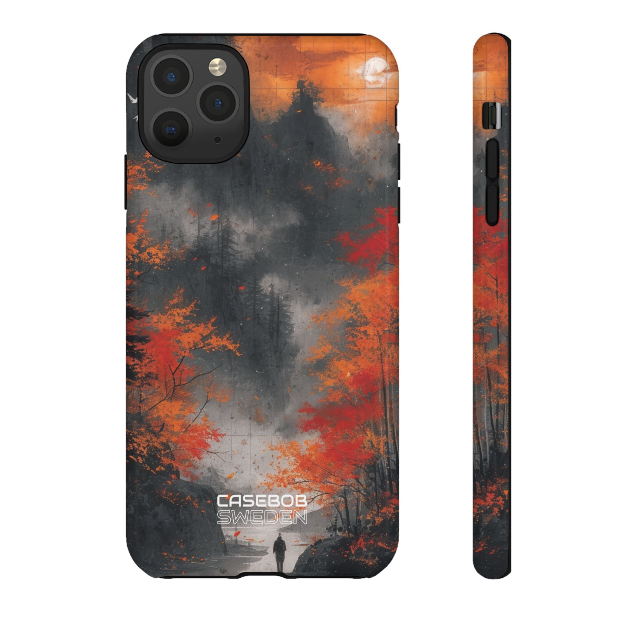 Crimson Mist Mountains iPhone 11 - Tough
