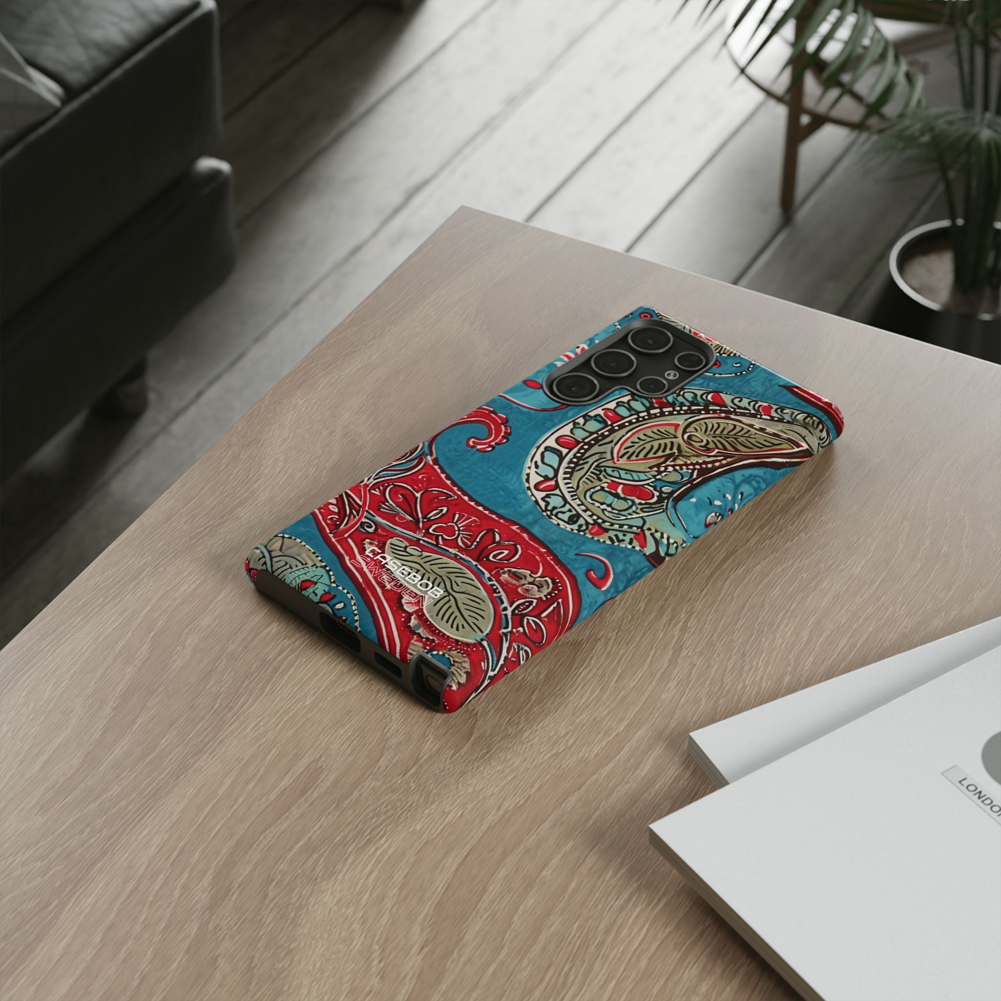 Paisley Floral Fusion Samsung S22 - Tough
