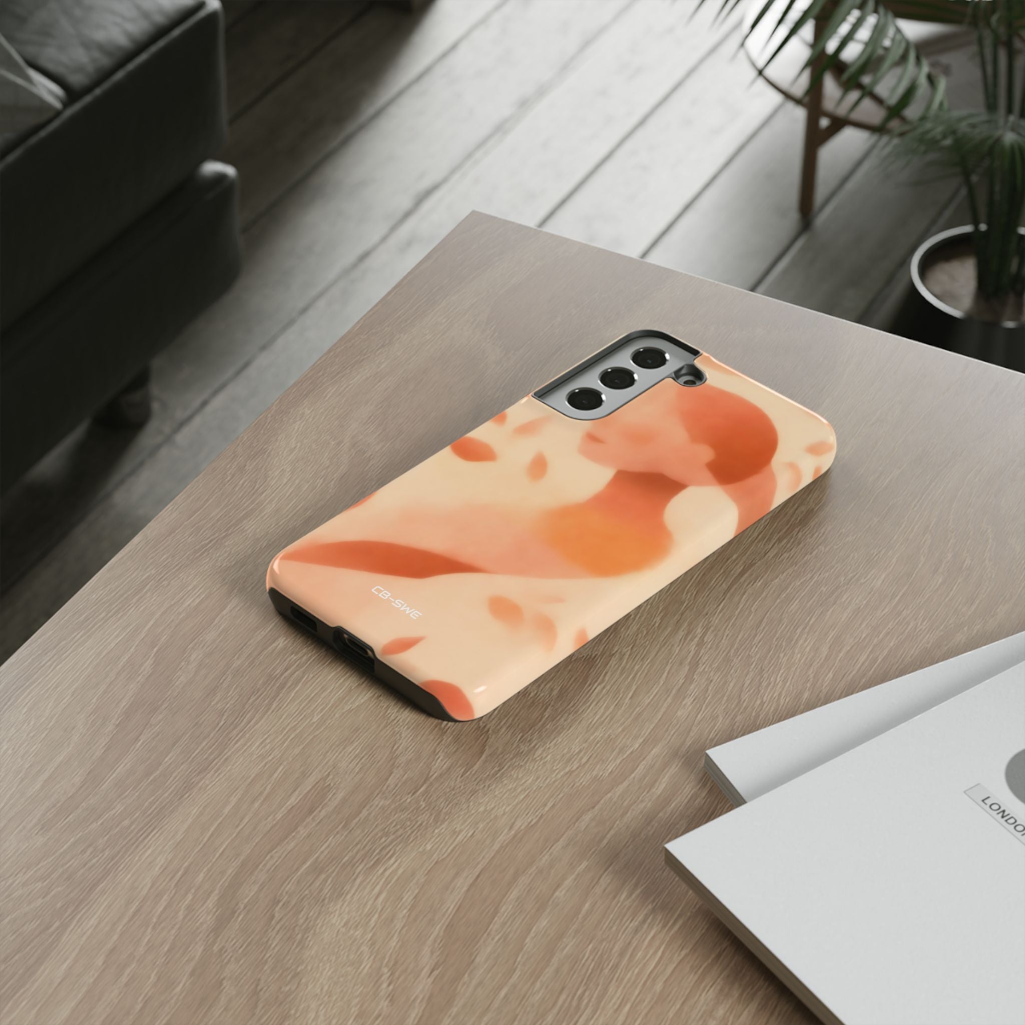 Leaf Embraces Woman - Samsung Case