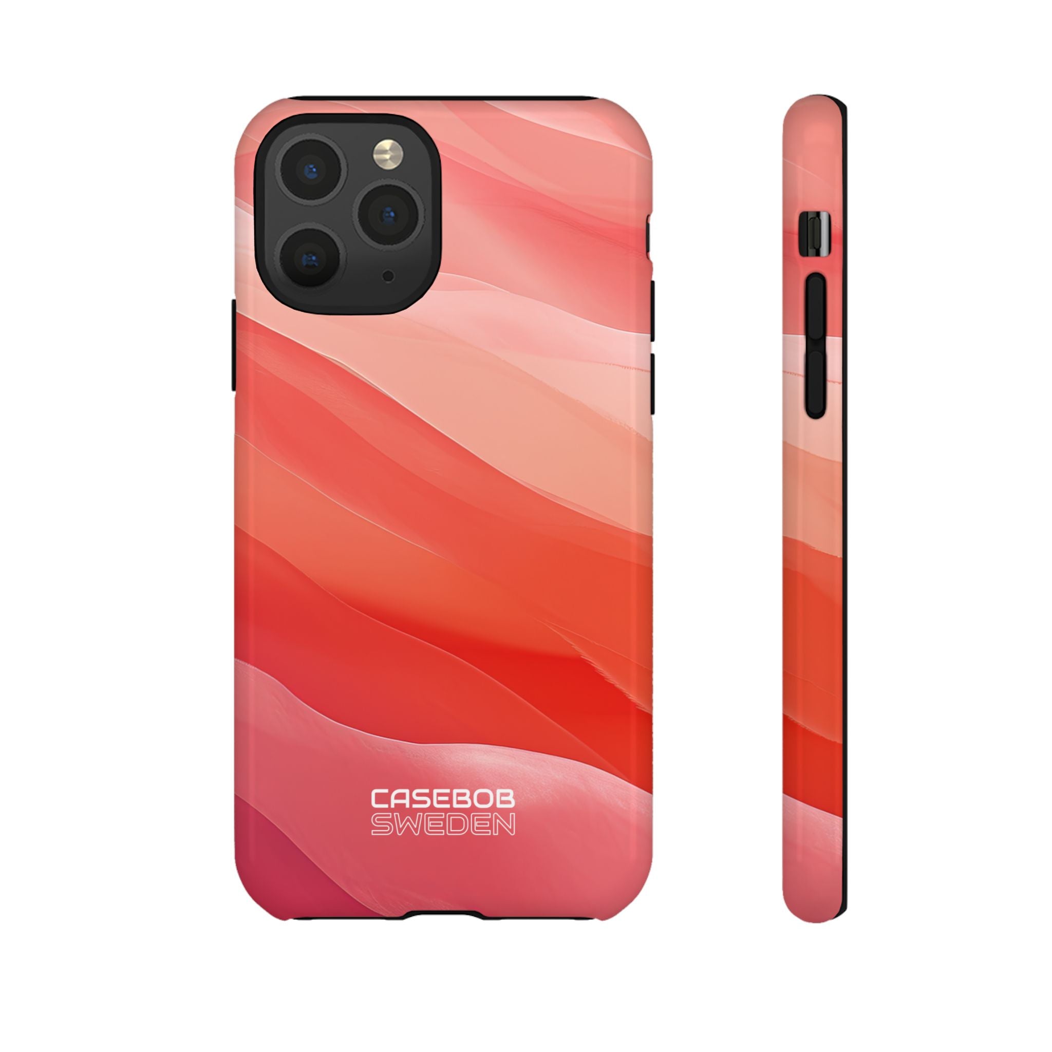 Flowing Coral Waves iPhone 11 - Tough