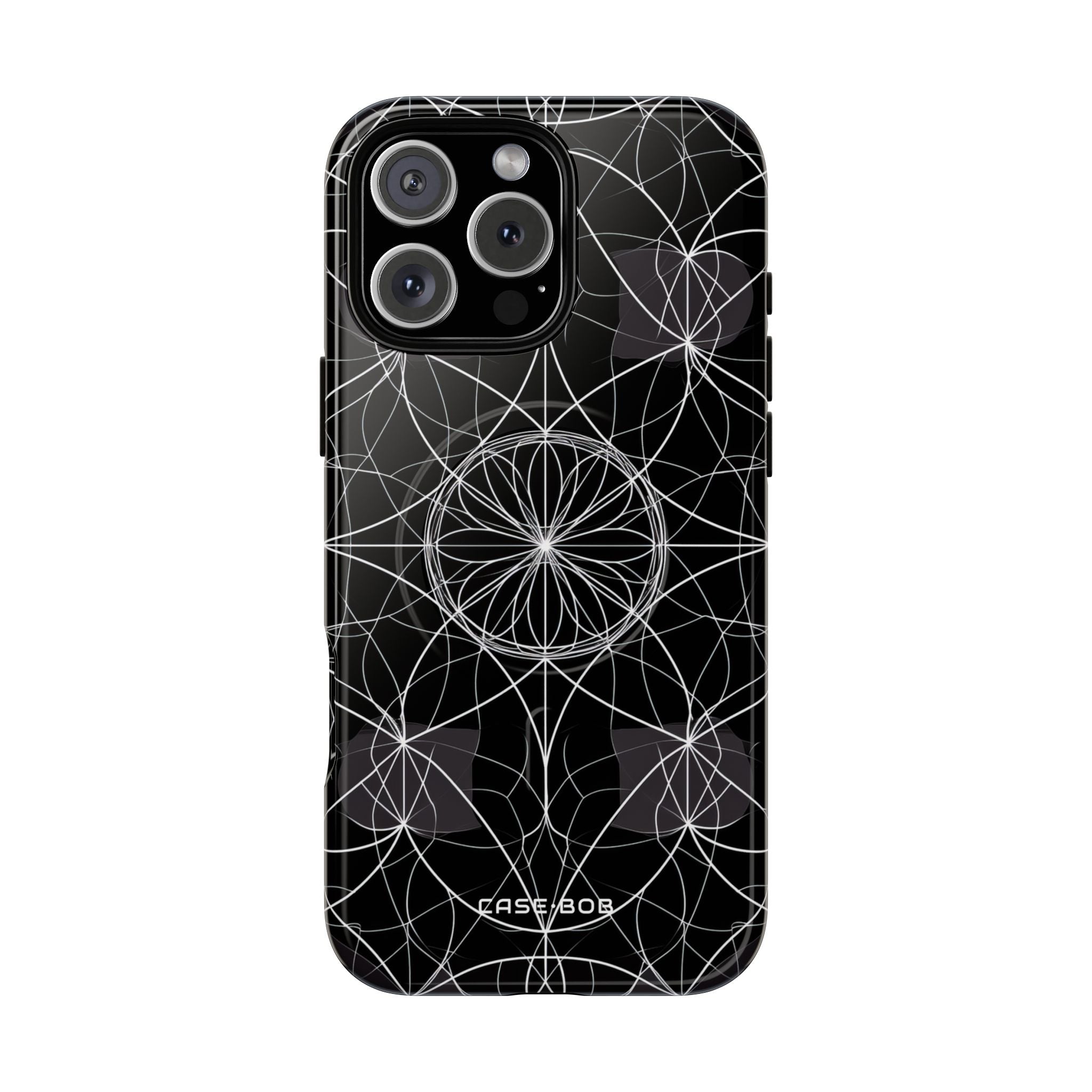 Radiant Petal Orbit iPhone 16 Pro Max Case - Tough+