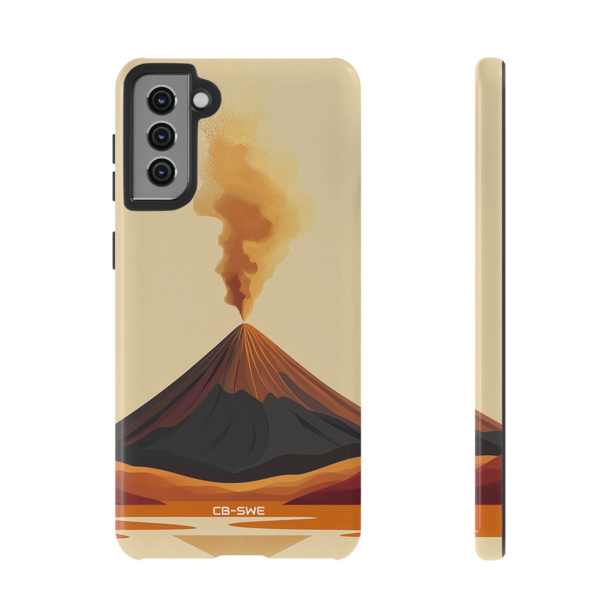 Volcano Erupts Brightly - Samsung Case