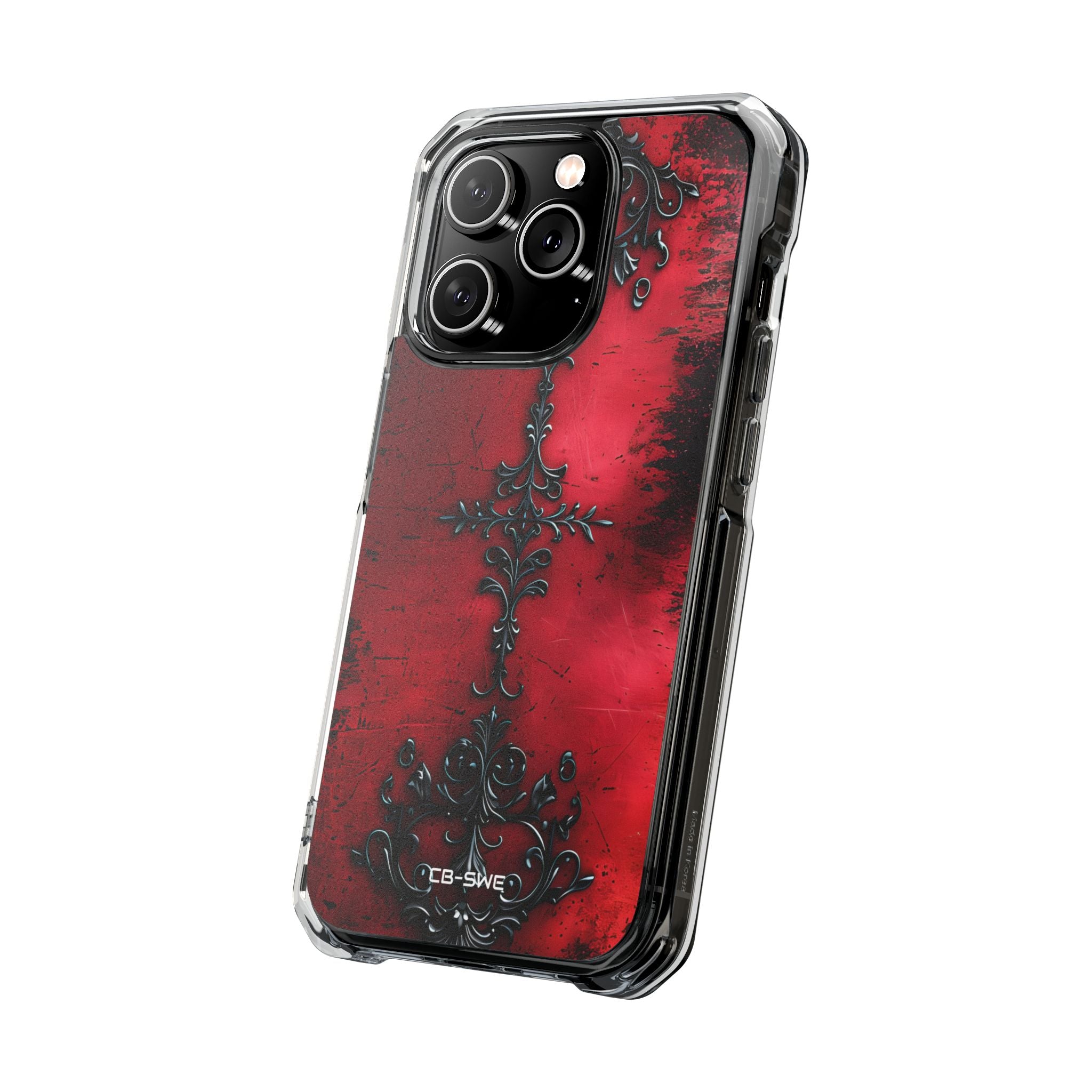 Gothic Crimson Emblem iPhone Case - Impact
