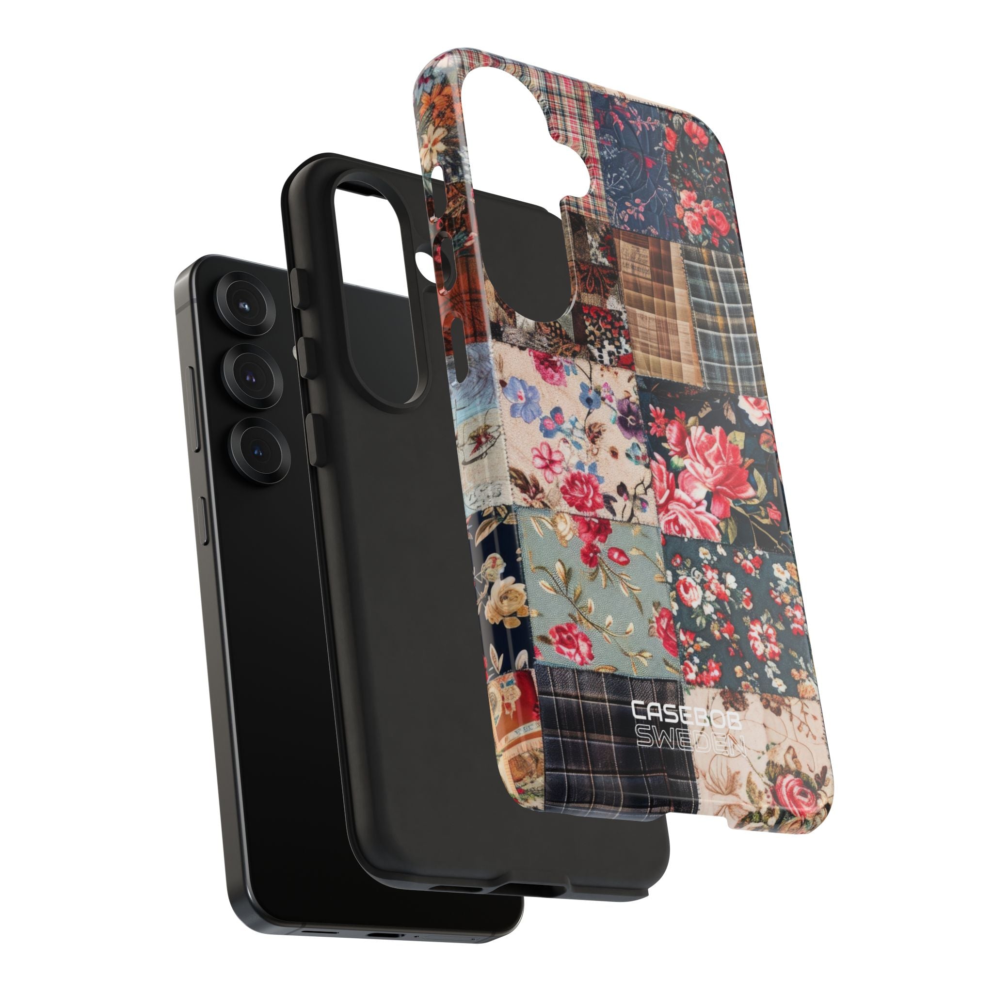 Patchwork Floral Quilt Samsung S25 - Tough