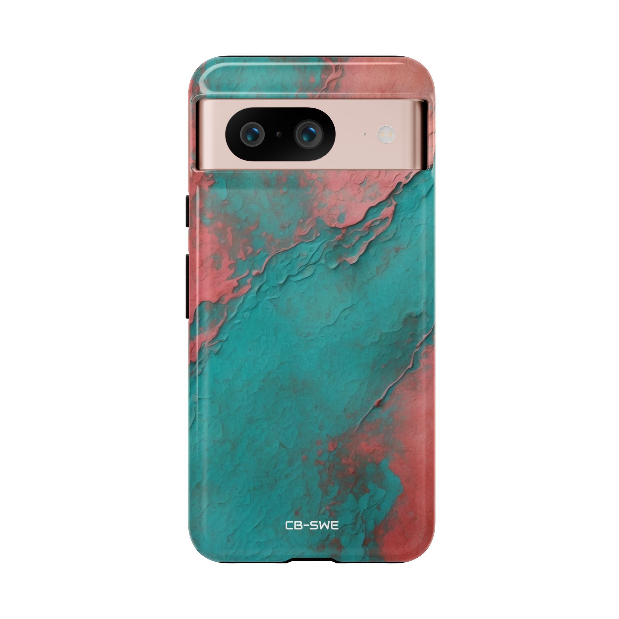 Turbulent Coral Flow - Google Pixel Case