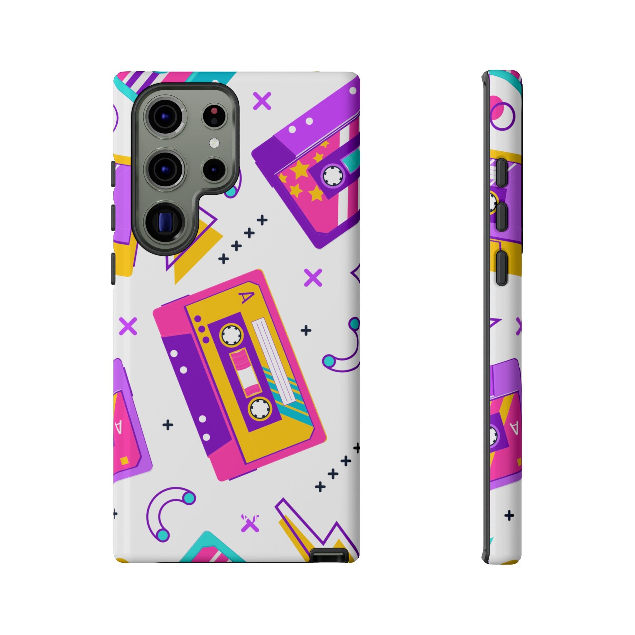 Retro Cassette Chaos - Samsung Case