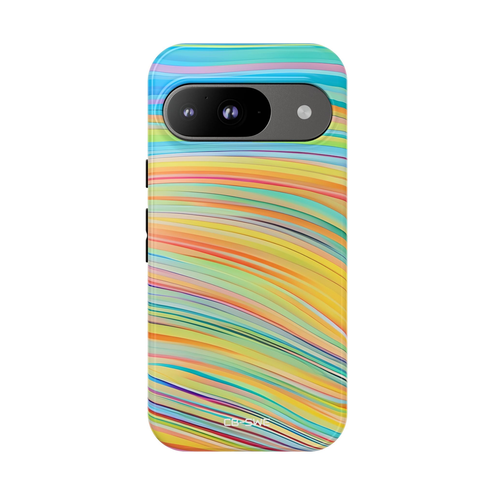 Vibrant Rhythmic Waves - Google Pixel Case