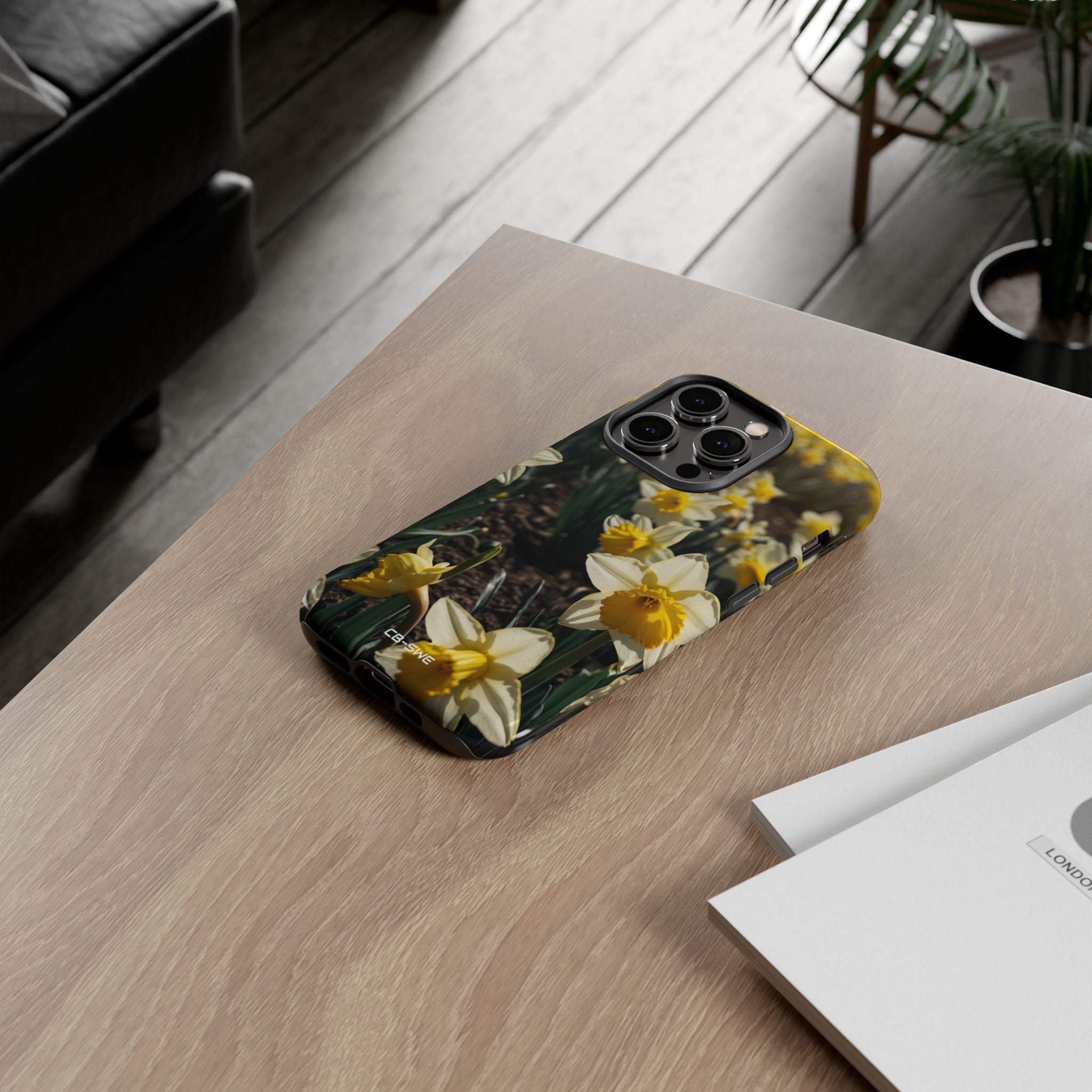 Golden Daffodils Bloom - iPhone Case