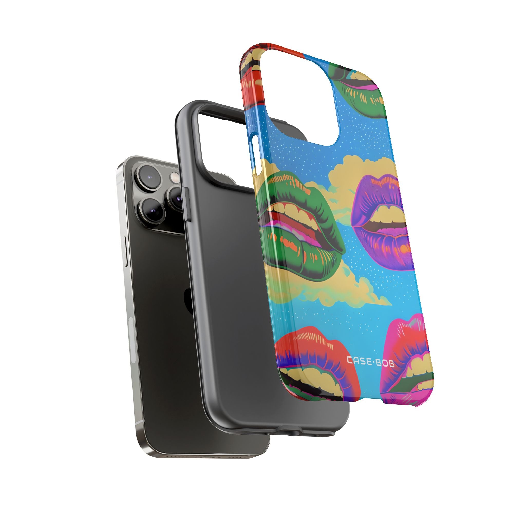 Colorful Lipscape iPhone 14 Pro Max Case - Tough