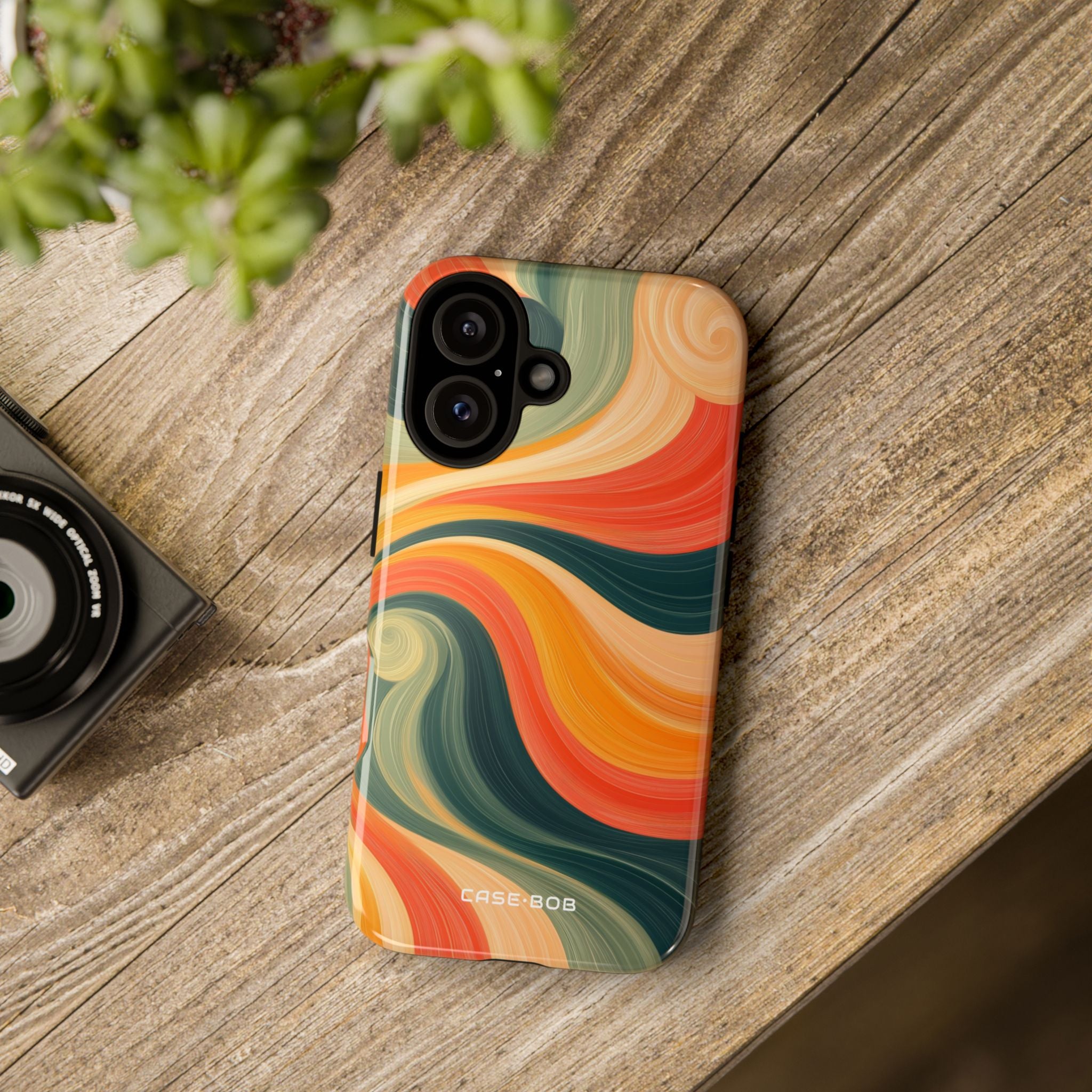 Swirling Ember iPhone 16 Pro Case - Tough