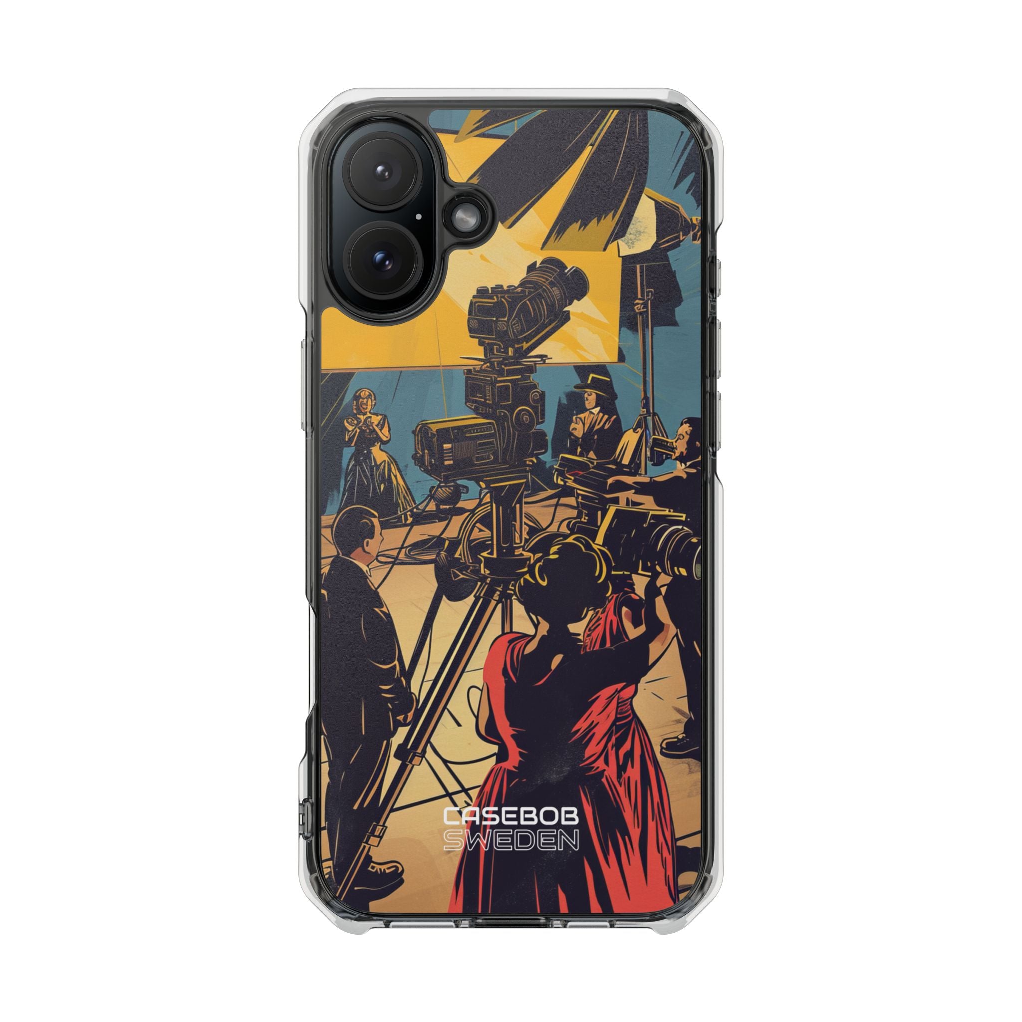 Vintage Film Set iPhone 16 - Impact Clear+