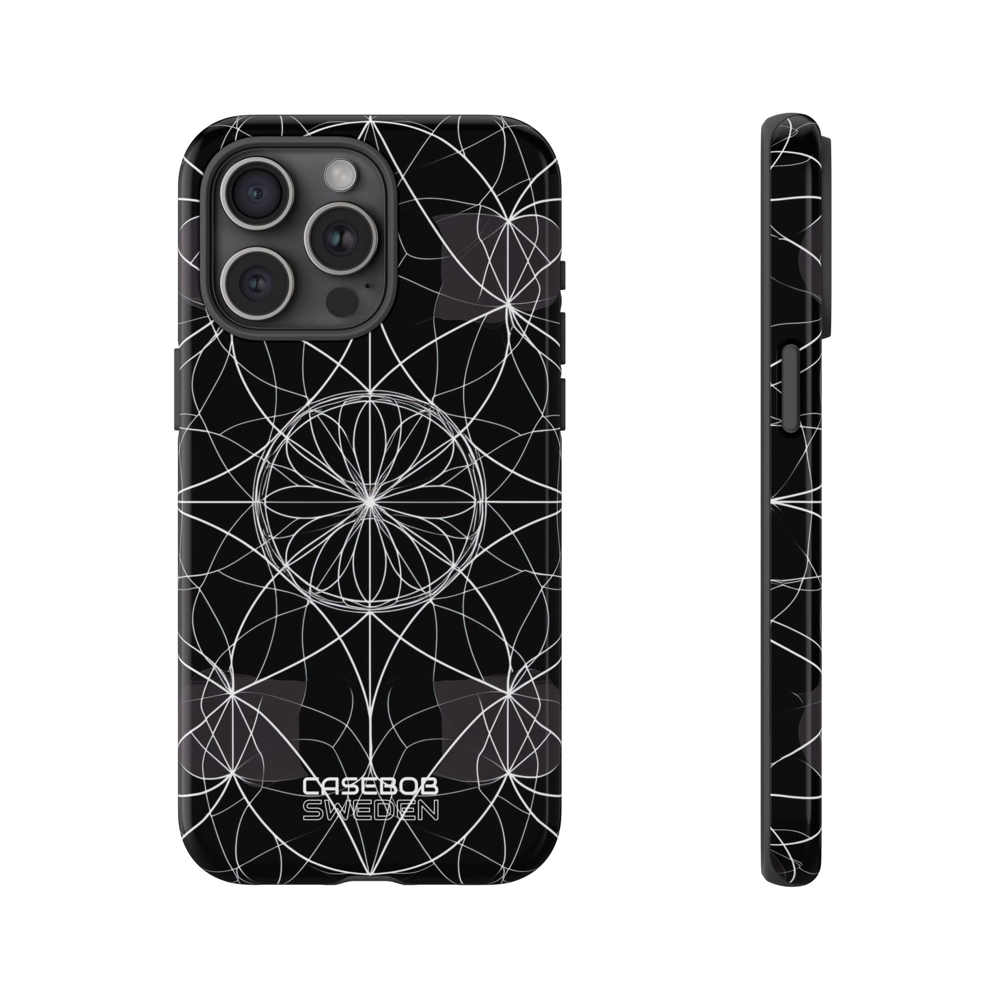 Symmetric Line Bloom iPhone 15 - Resistente