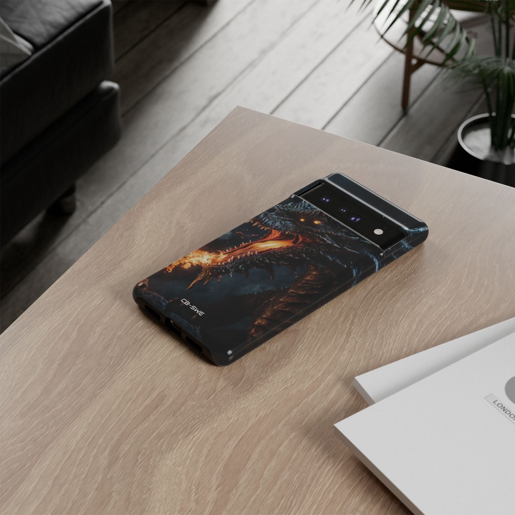 Fiery Breath Erupts - Google Pixel Case