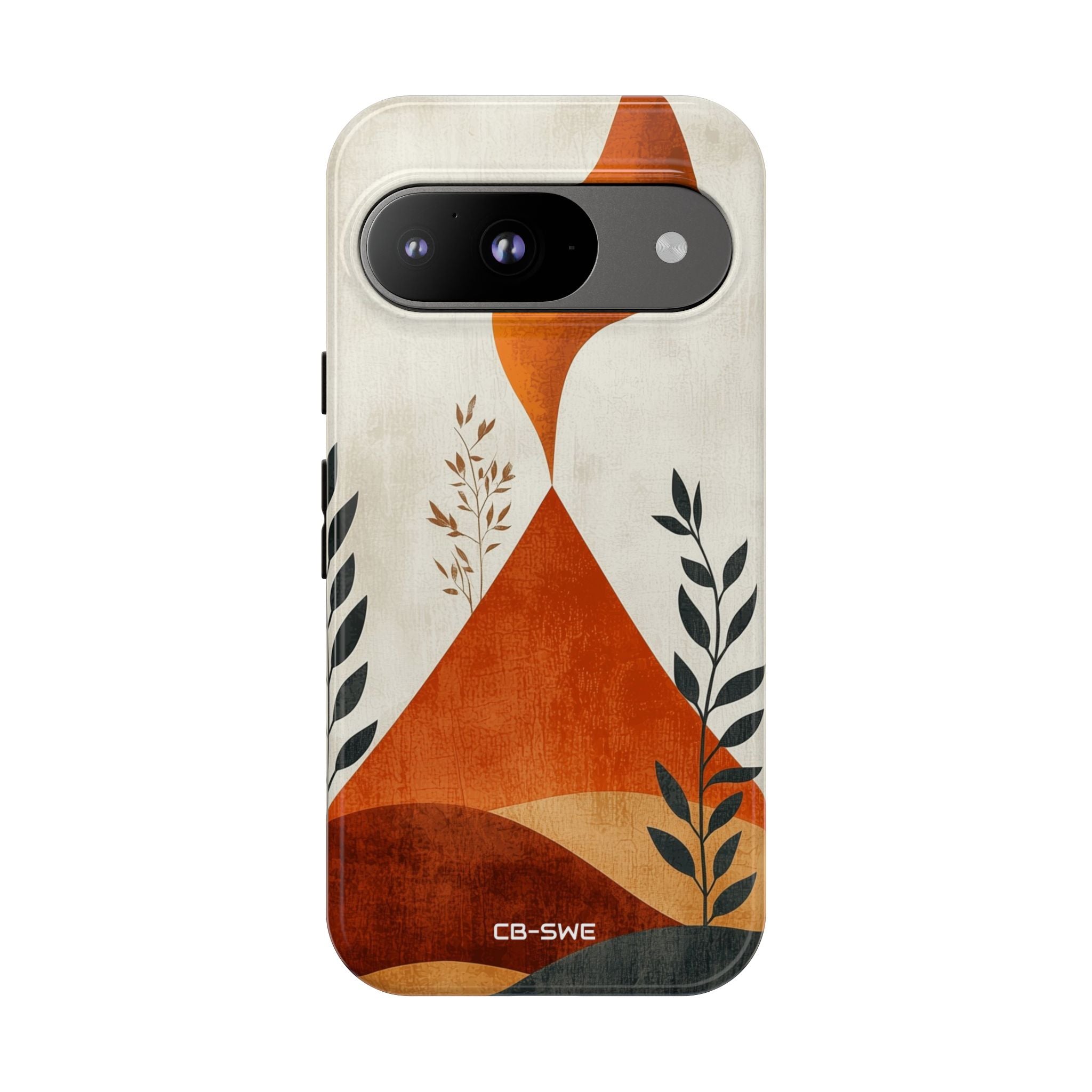 Flames Touch Mountains - Google Pixel Case