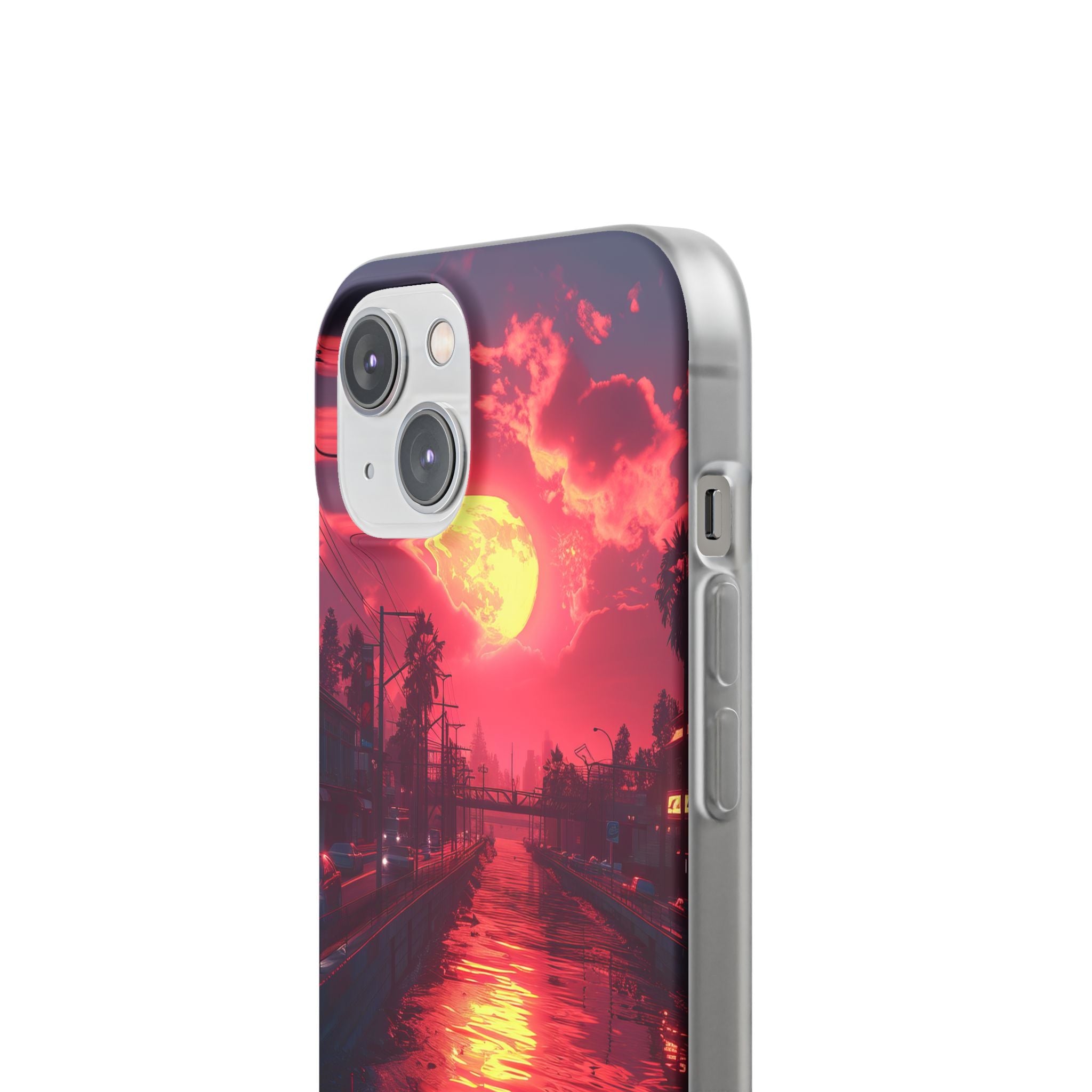 Luminous Moonlight iPhone 14 Case - Soft