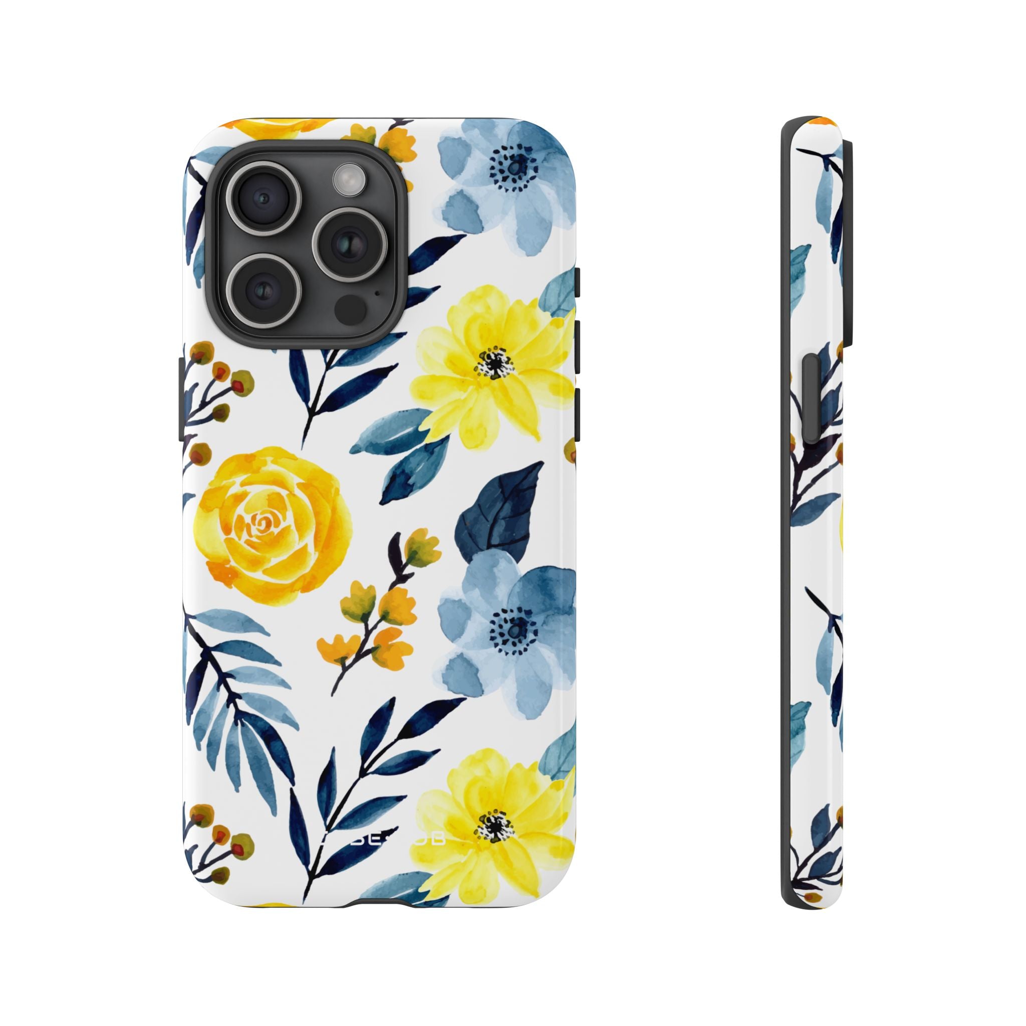Golden Bloom iPhone 15 Pro Max Case - Tough