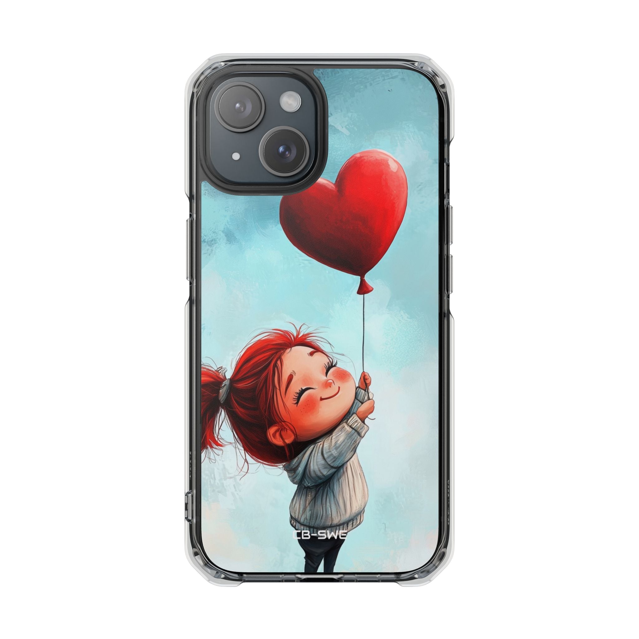 Joyful Girl Flies iPhone Case - Impact