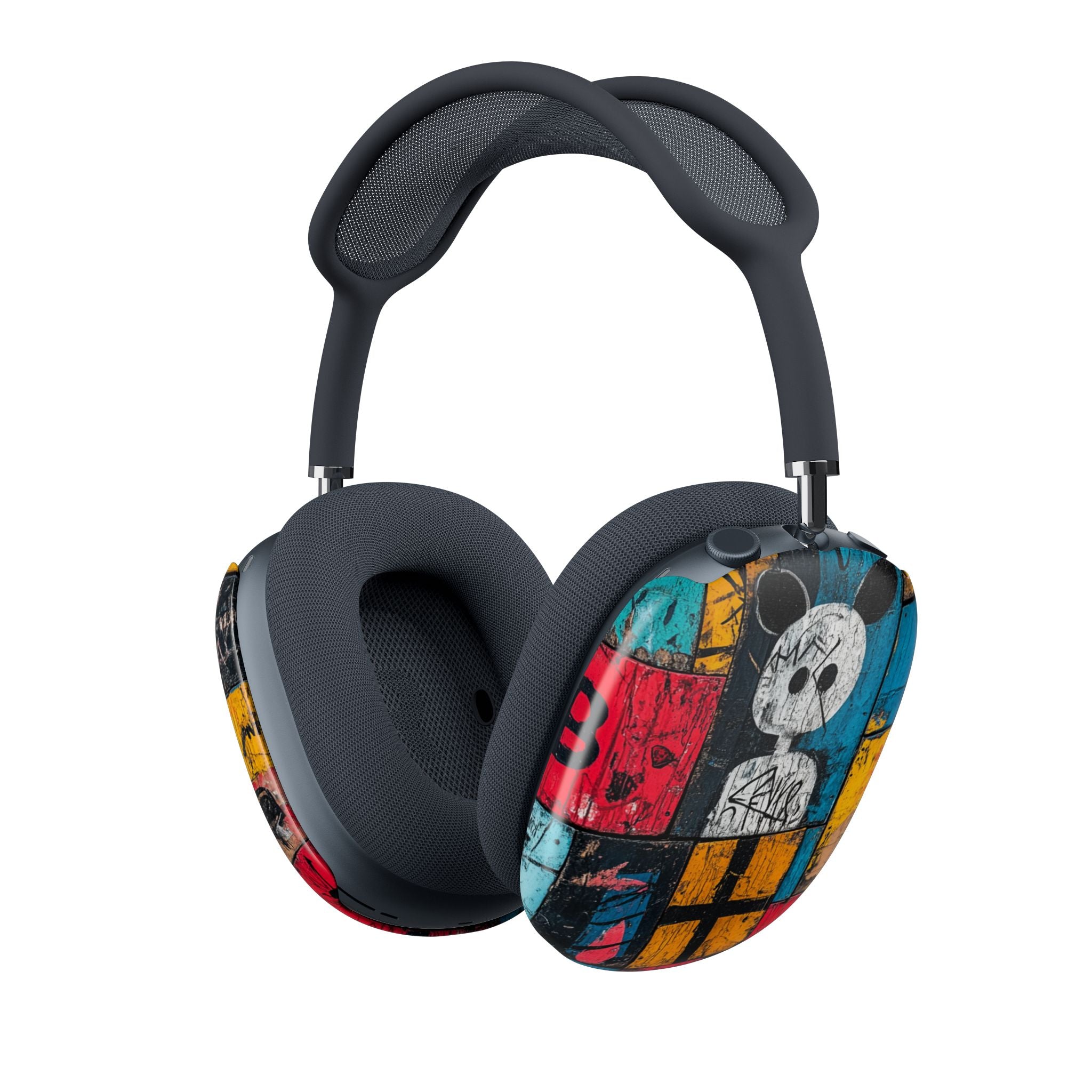 White Orb Graffiti - AirPod Max Case