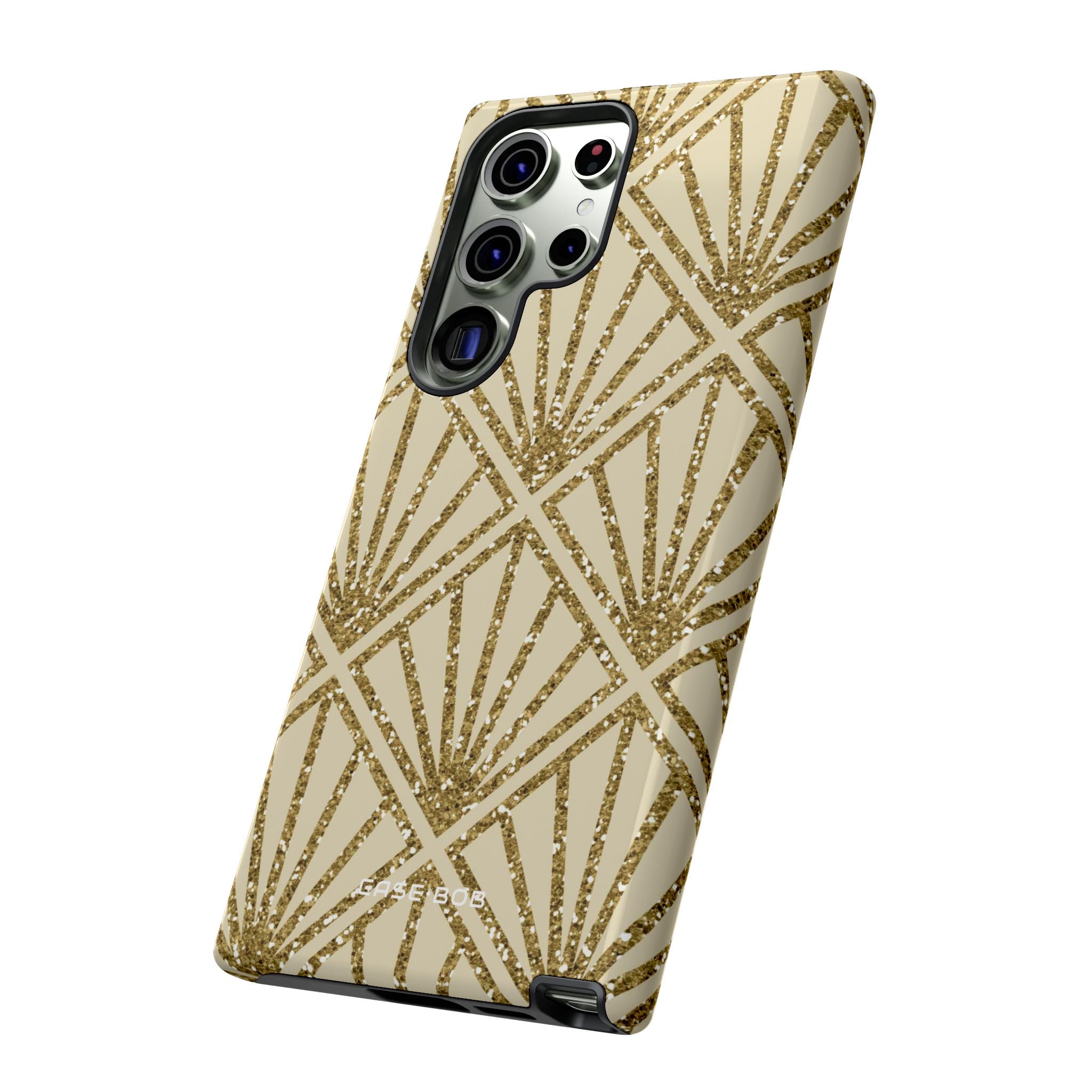 Gold Diamond Radiance Samsung S23 Ultra Case - Tough
