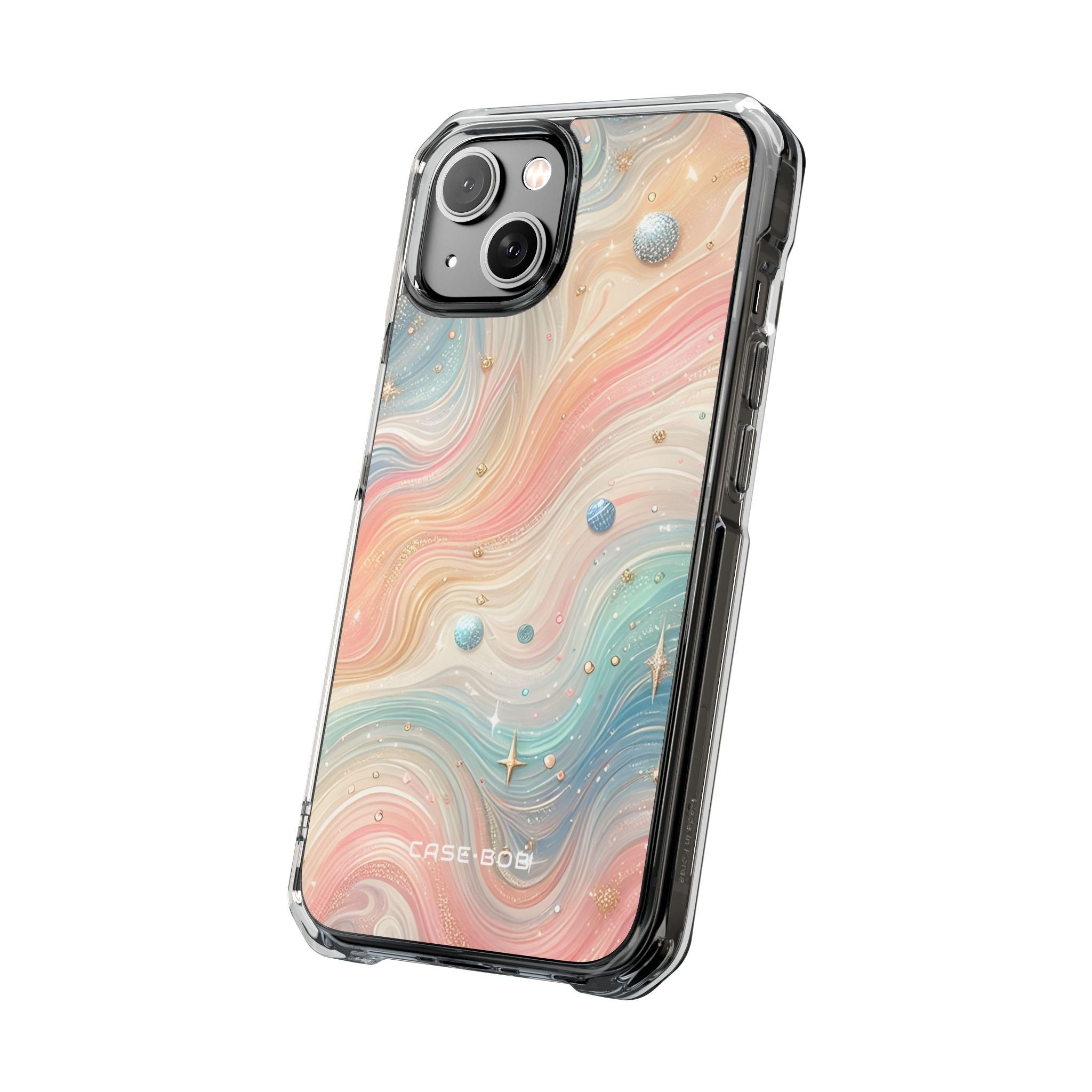 Iridescent Swirls iPhone 14 Case - Impact