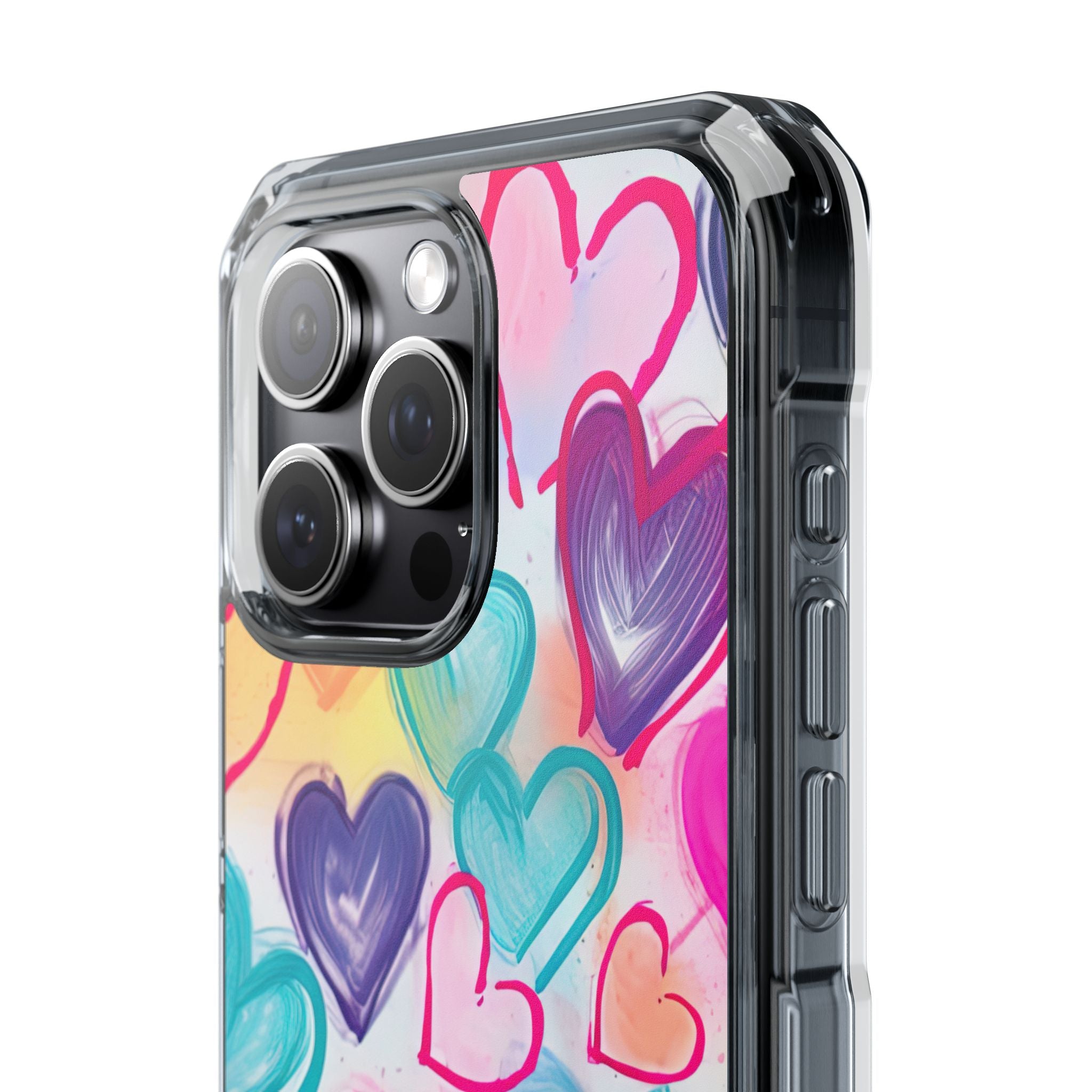 Hearts Dance Playfully iPhone Case - Impact