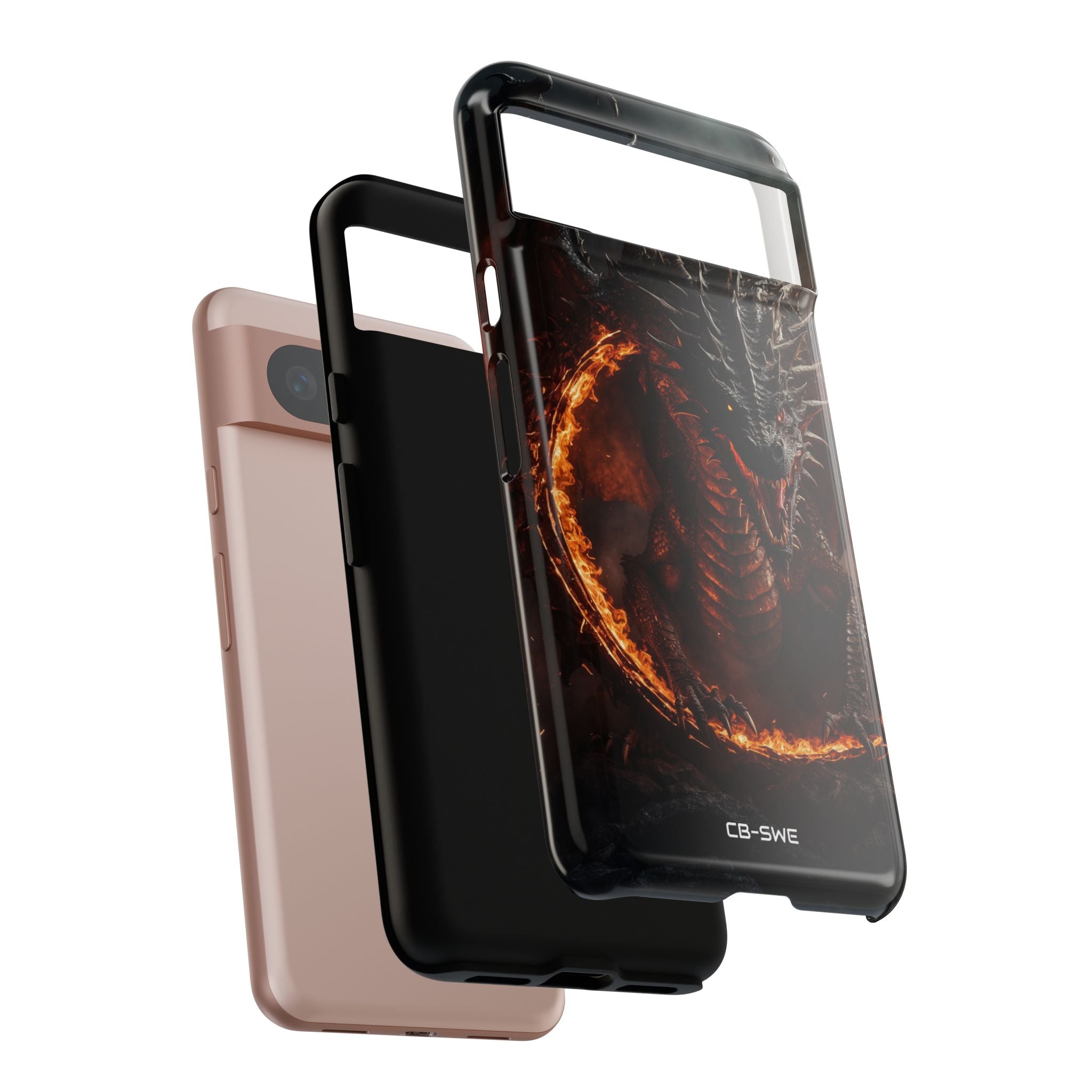 Fiery Dragon Roars - Google Pixel Case